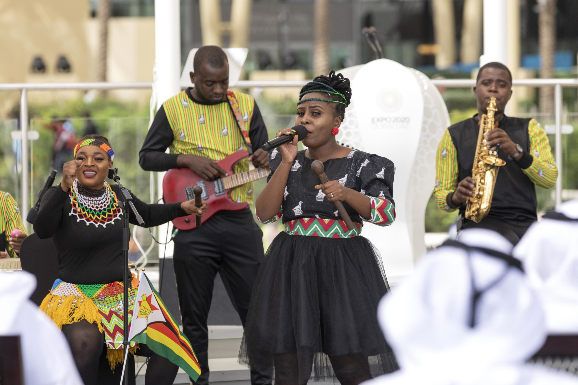 Cultural performance during the Zimbabwe National Day Ceremony at Al Wasl m62919