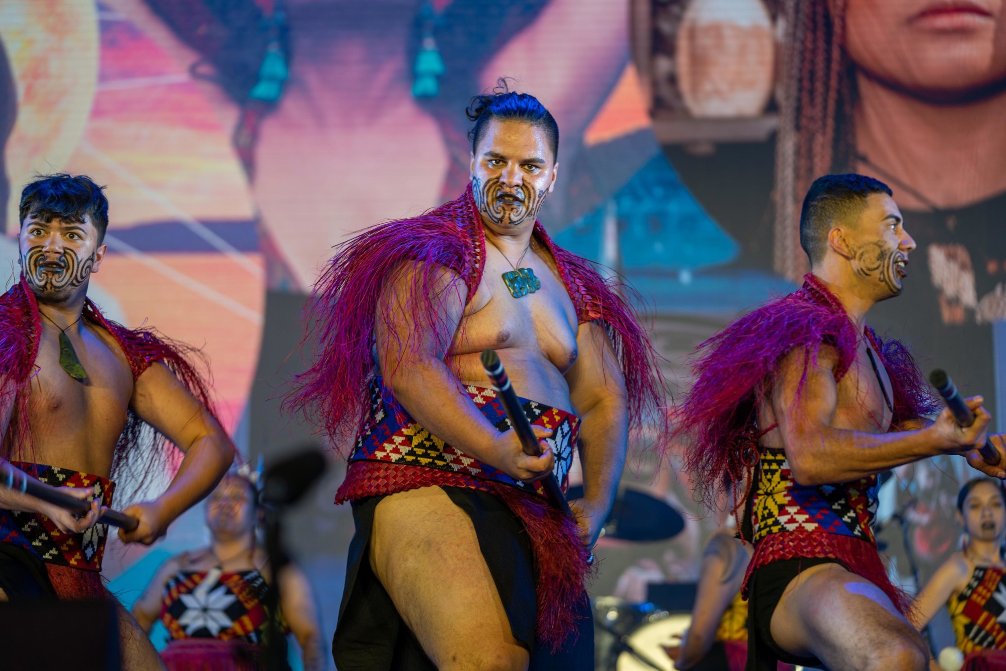 Te Aratini Indigenous Groups Showcase on Jubilee Stage m10707