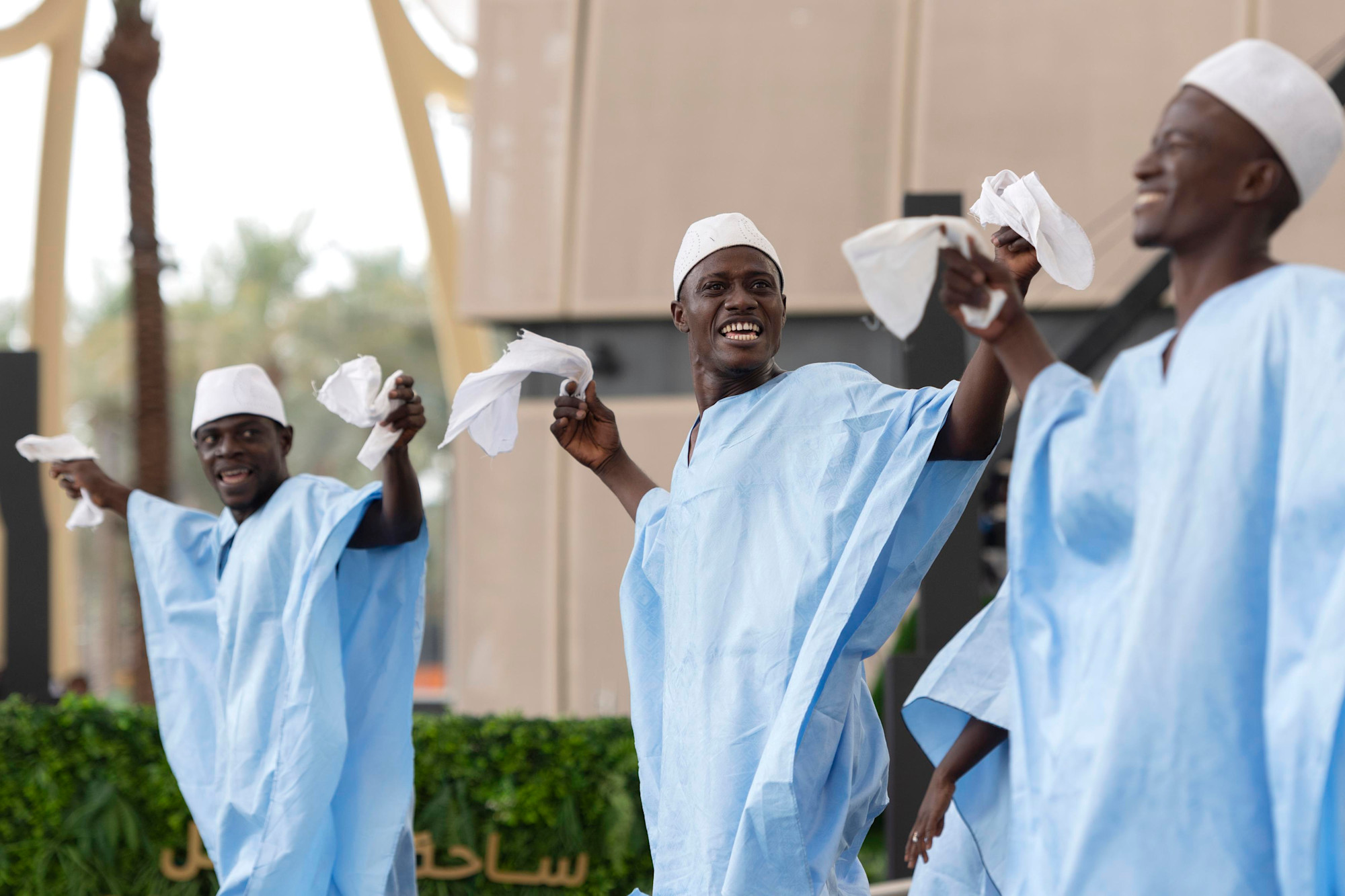 Cultural Performance during the Guinea National Day Ceremony at Al Wasl m48410