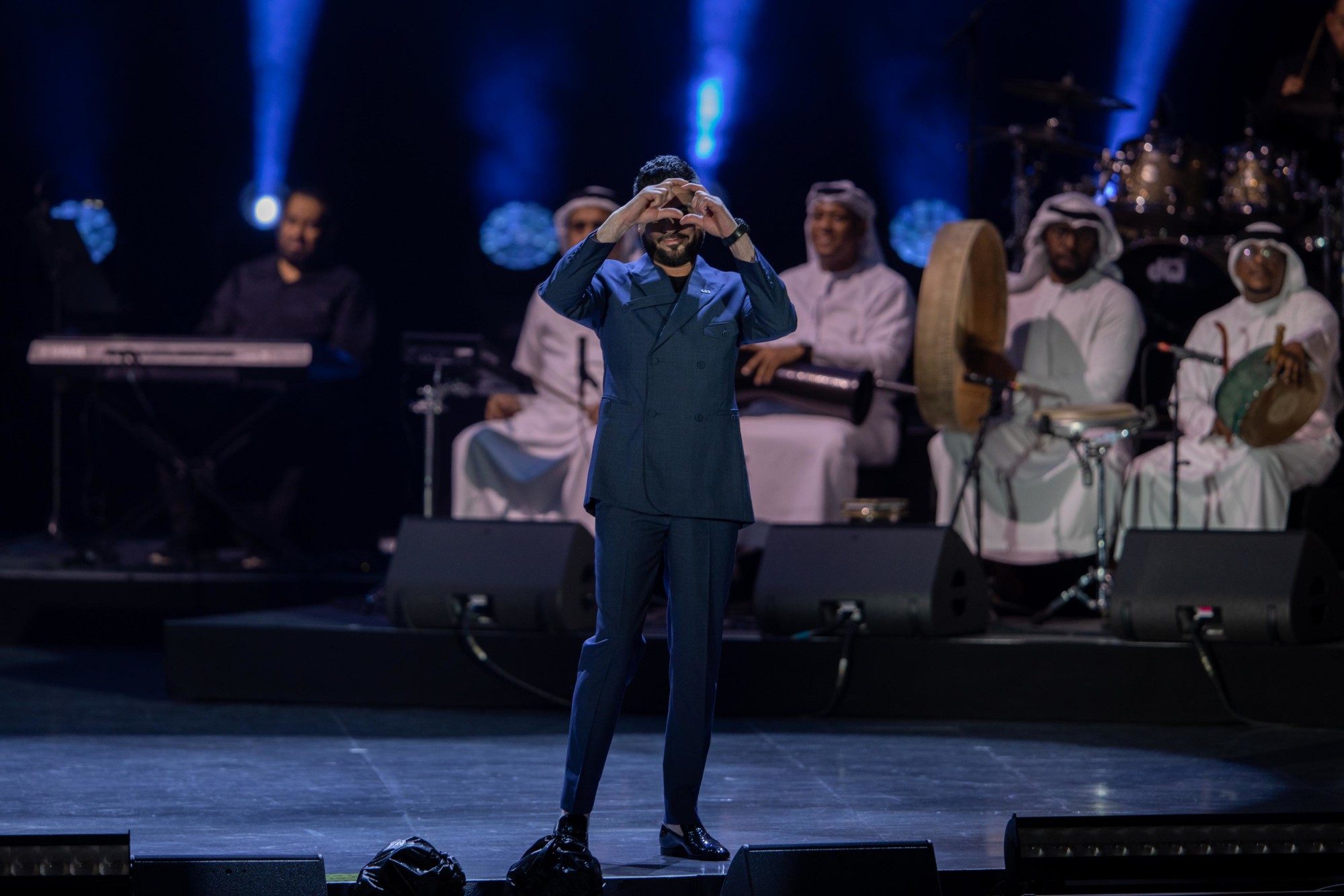 Waleed Al Shami performs at Jubilee Stage m23112