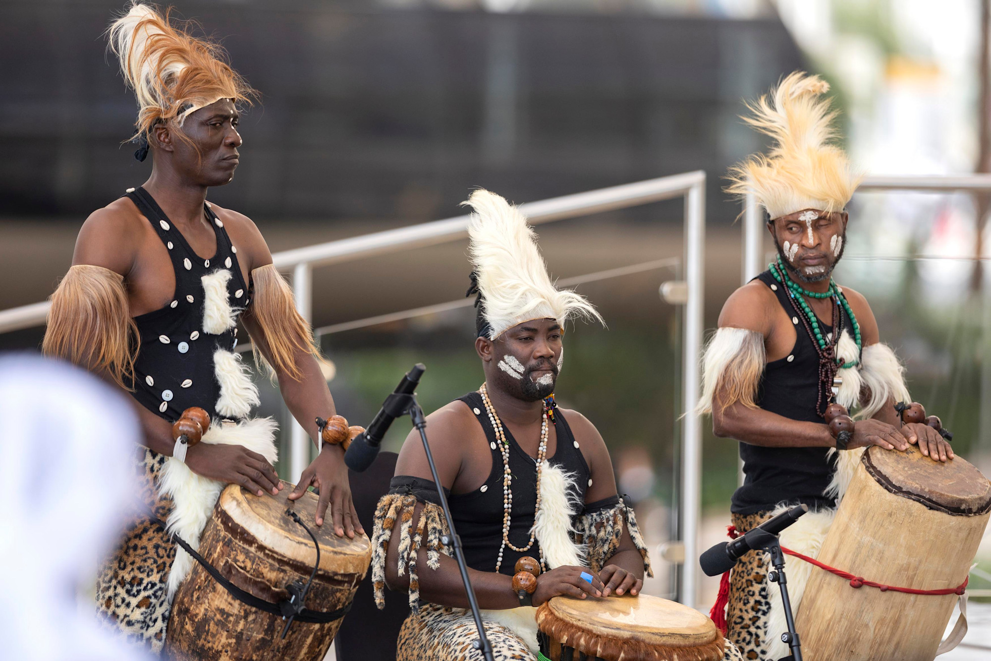 Cultural performance during the African Union Honour Day Ceremony at Al Wasl m56092