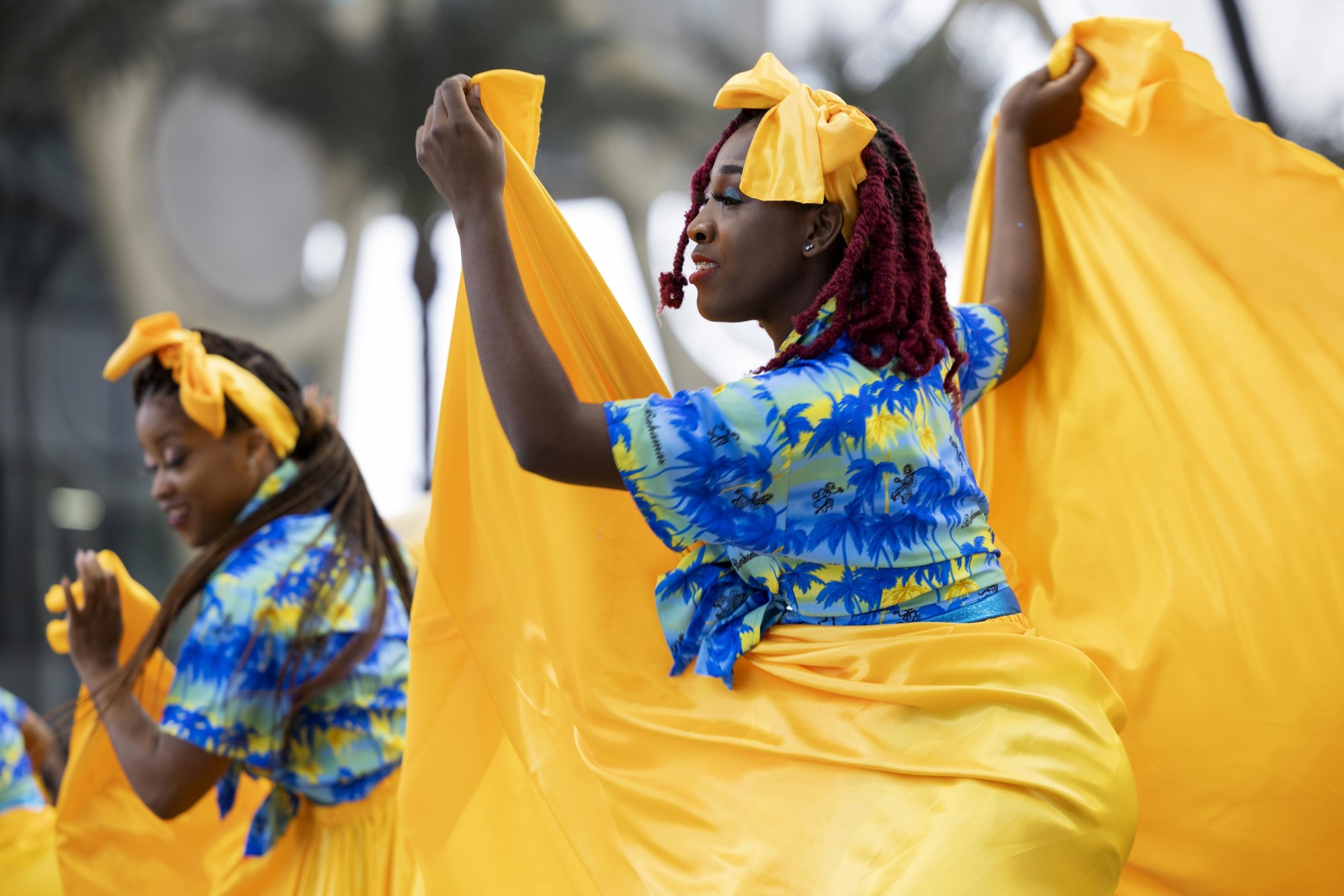 Cultural performance during the Bahamas National Day Ceremony at Al Wasl m34005