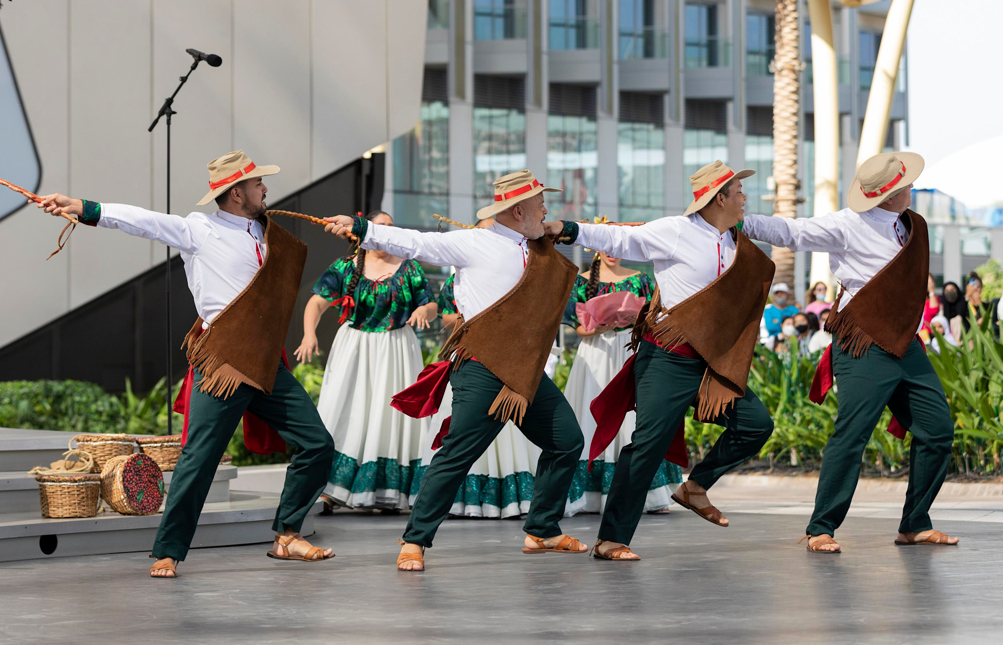 Cultural Performance by Curubanda during Costa Rica National Day Ceremony at Al Wasl m18266