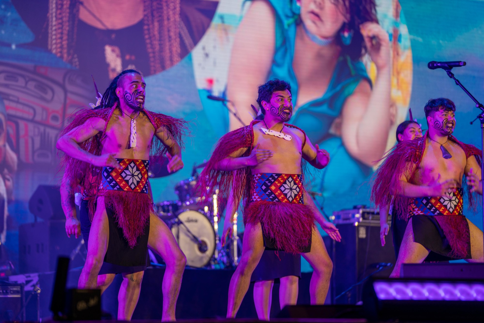 Te Aratini Indigenous Groups Showcase on Jubilee Stage m10719