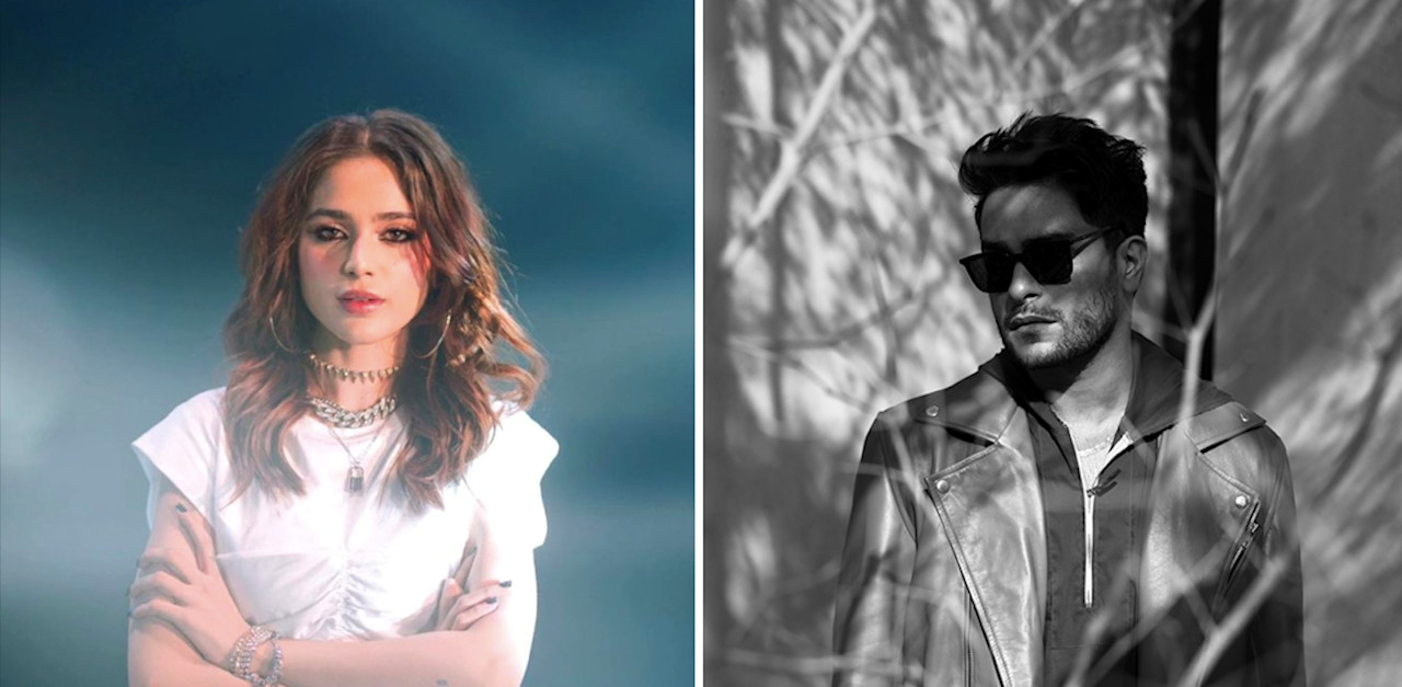 Aima Baig and Asim Azhar