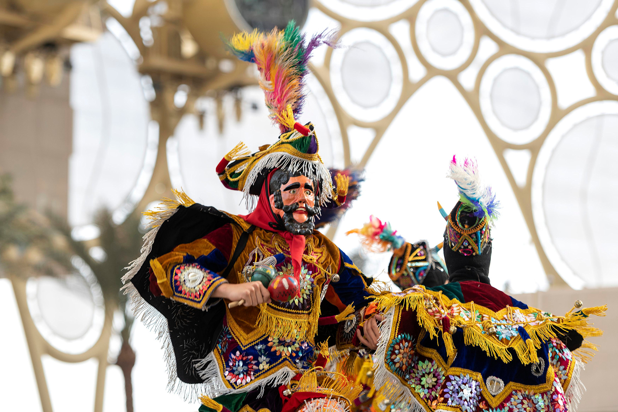 Cultural performance during the Guatemala National Day Ceremony at Al Wasl m68502