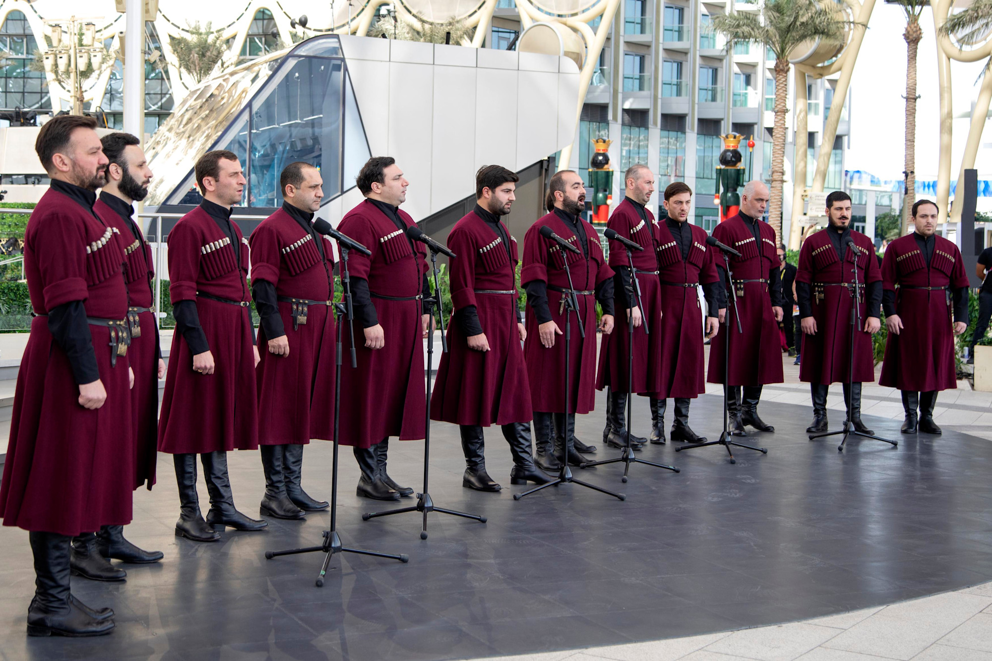 Cultural performance during Georgia National Day Ceremony at Al Wasl m28302