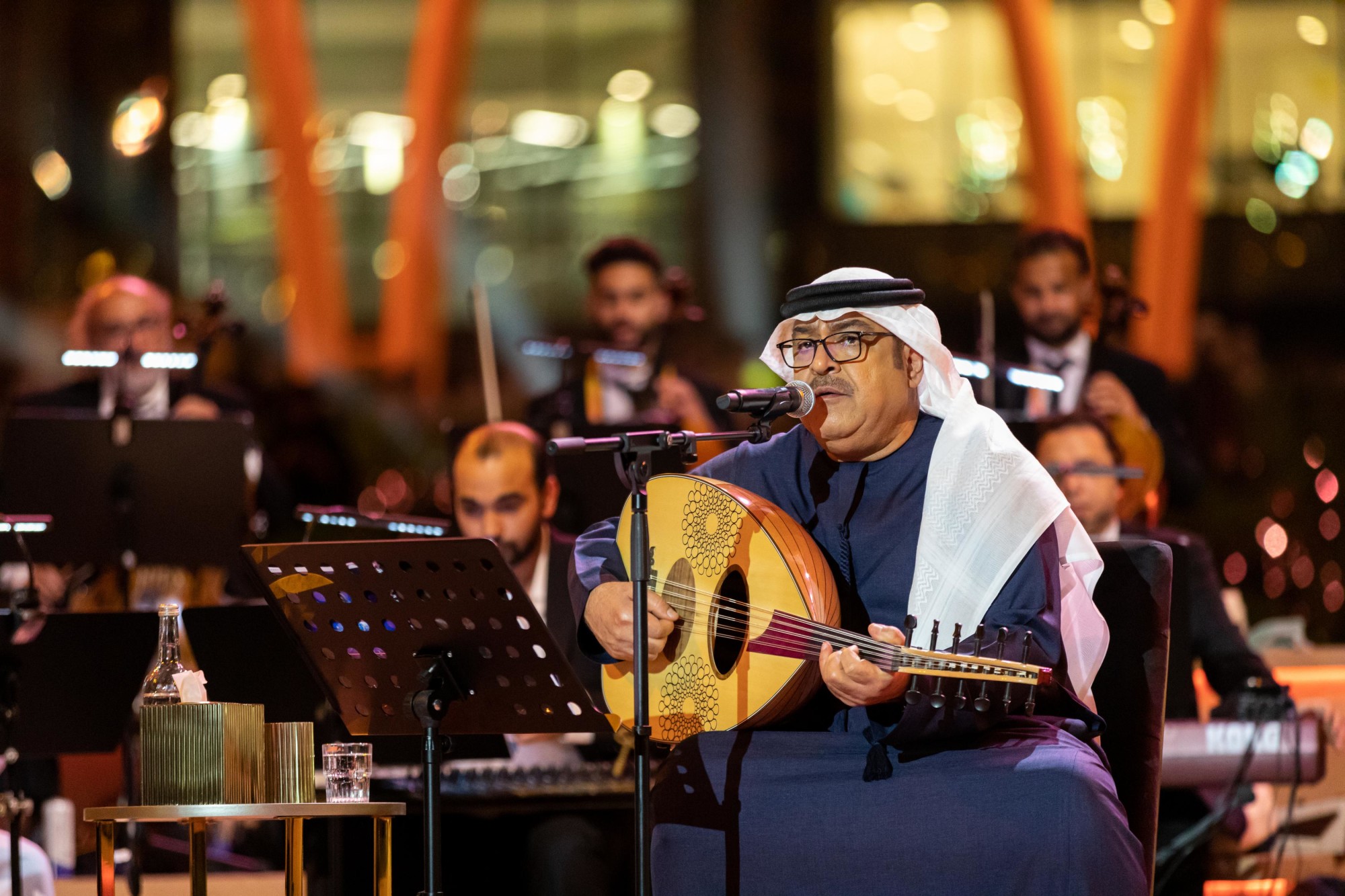 Infinite Nights Mehad Hamad performs on Al Wasl Stage m58603