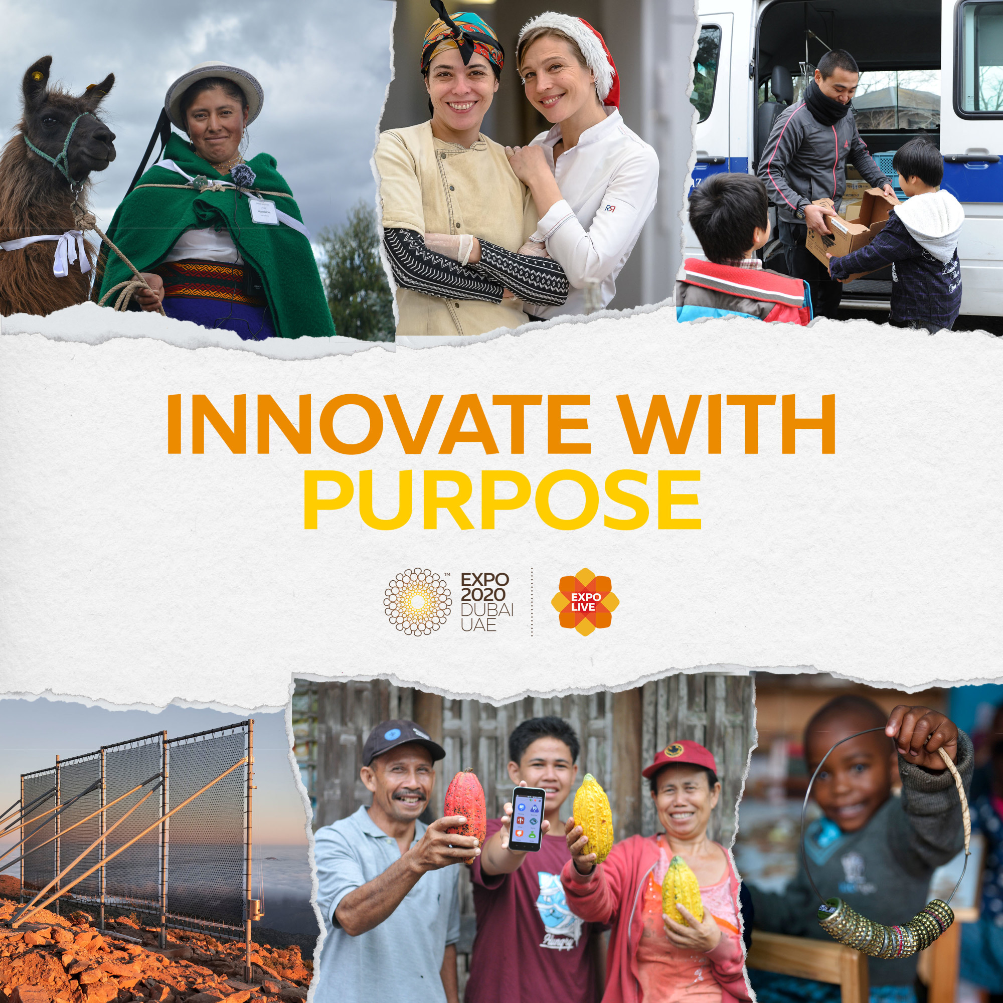 Innovate with purpose - expo live 