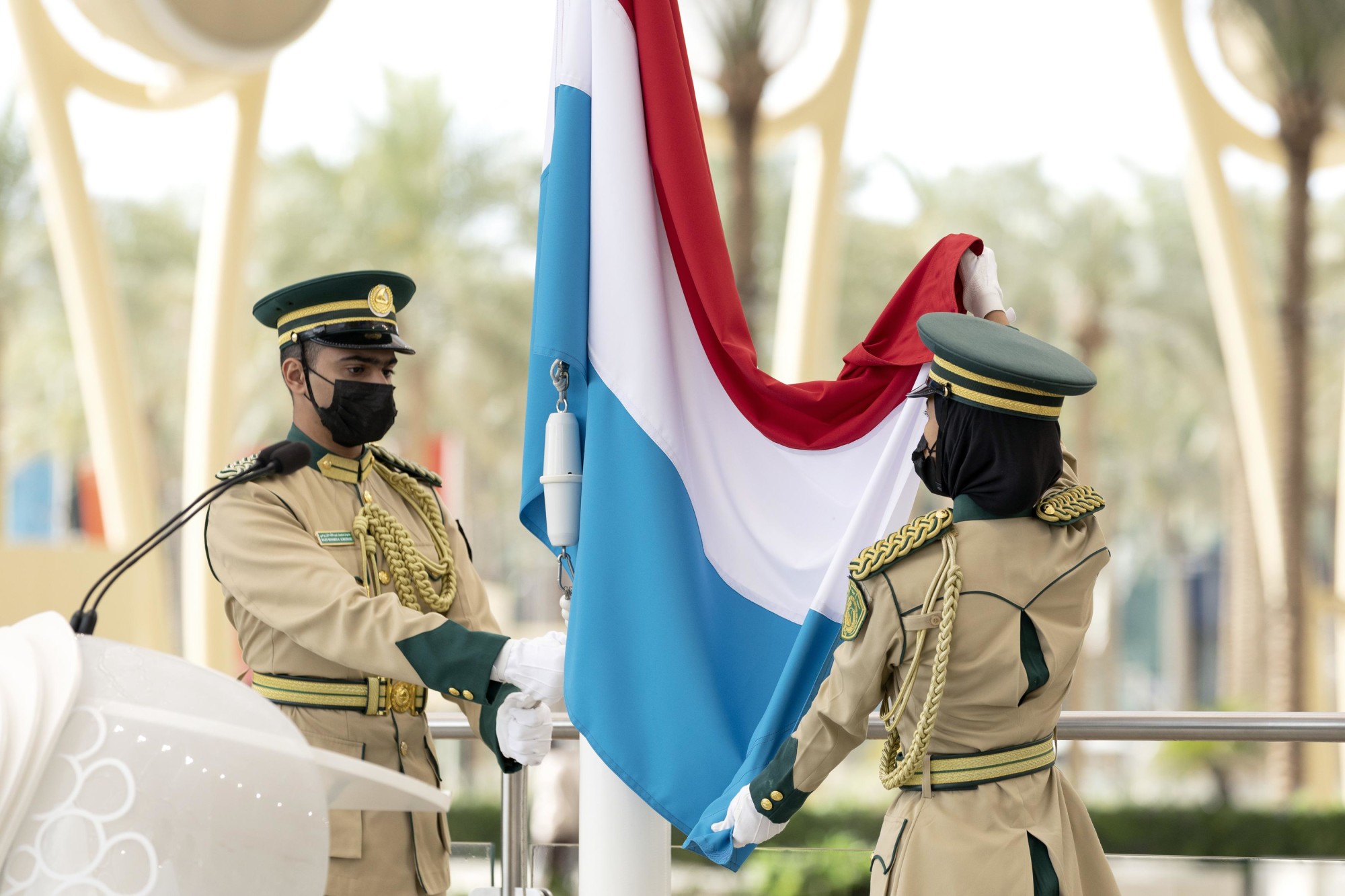 Luxembourg National Day Ceremony at Al Wasl m36576