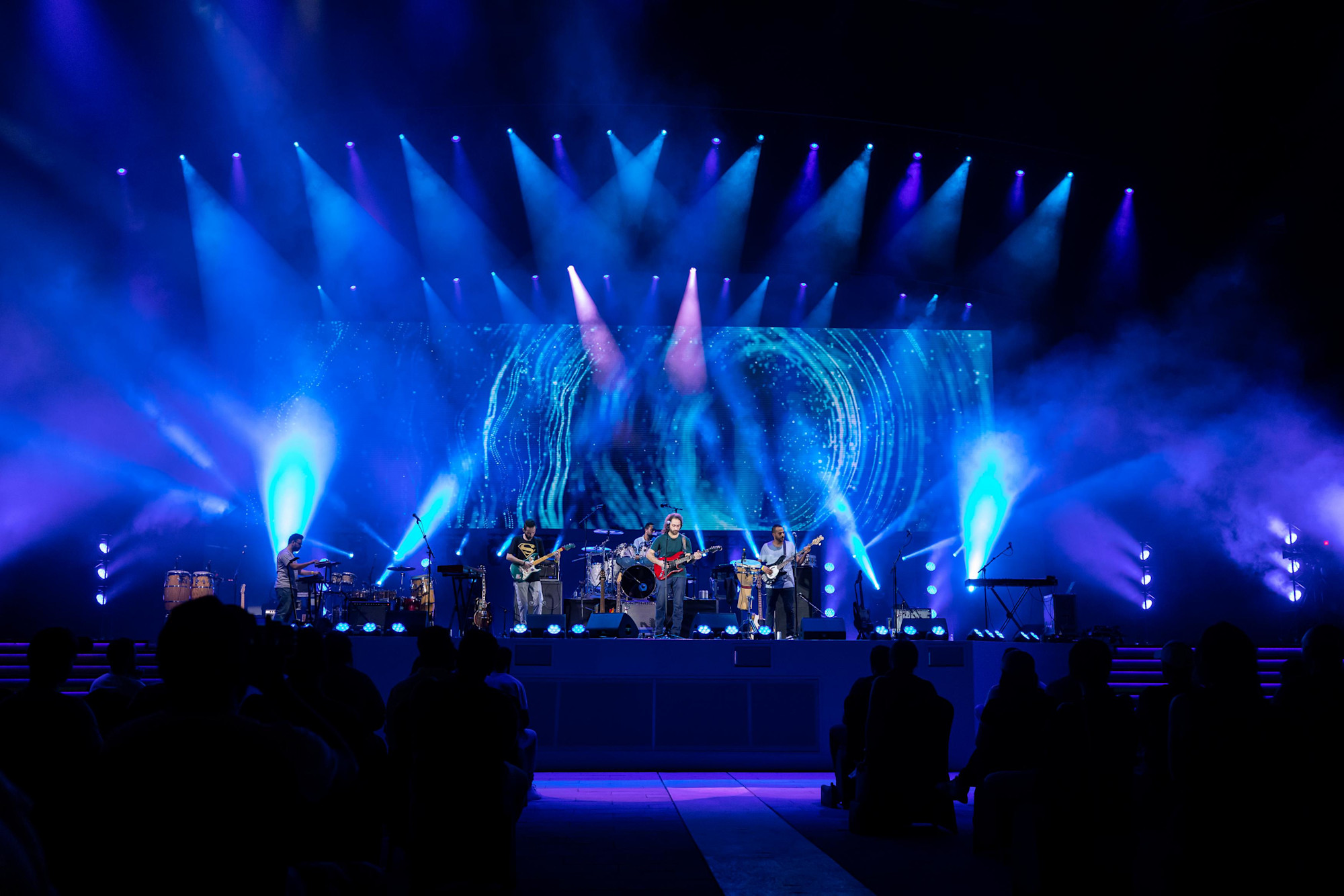 Late Nights performance by Massar Egbari with Orkesta Mendoza and Abaital 