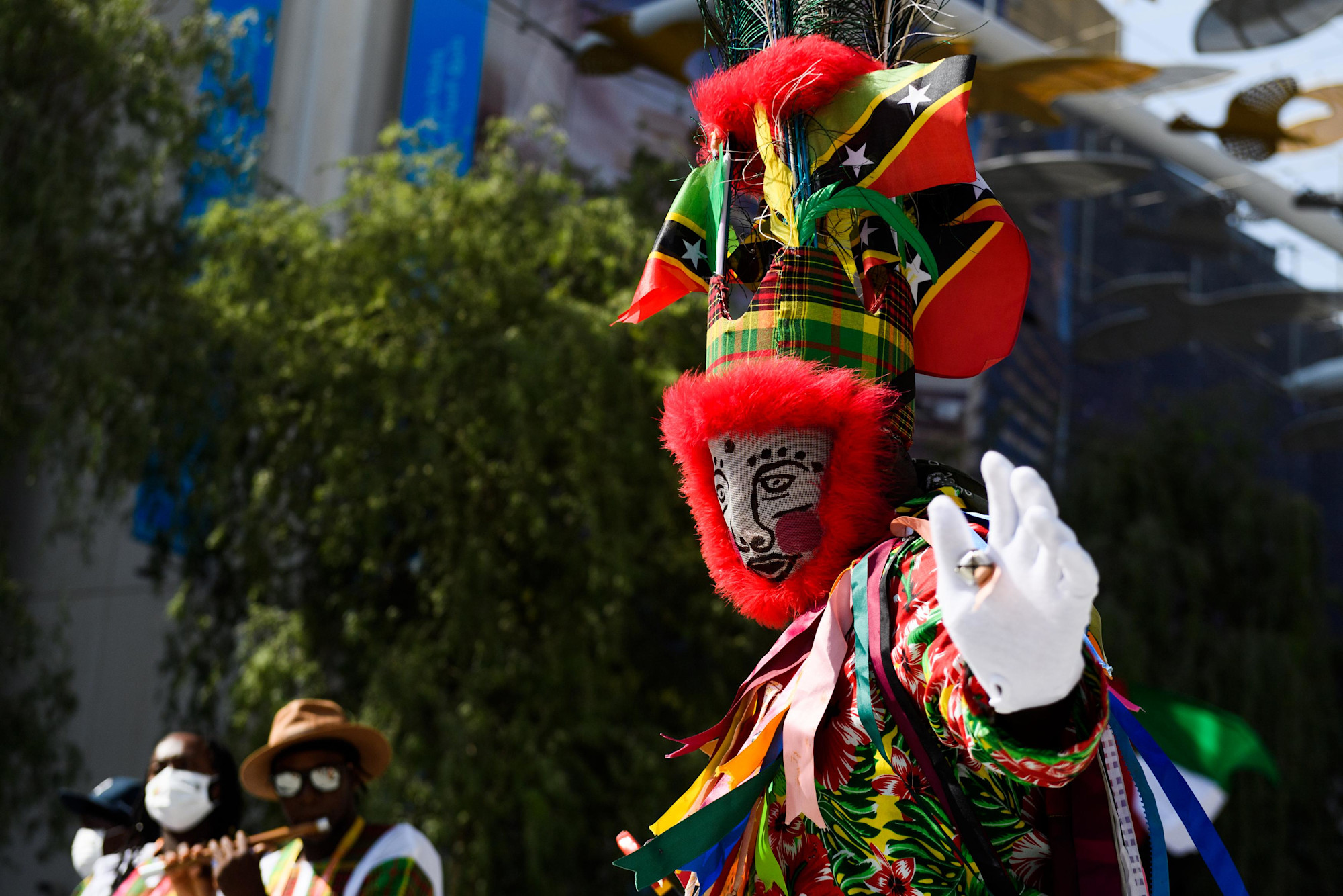 Saint Kitts and Nevis National Day Parade on Ghaf Avenue m10832