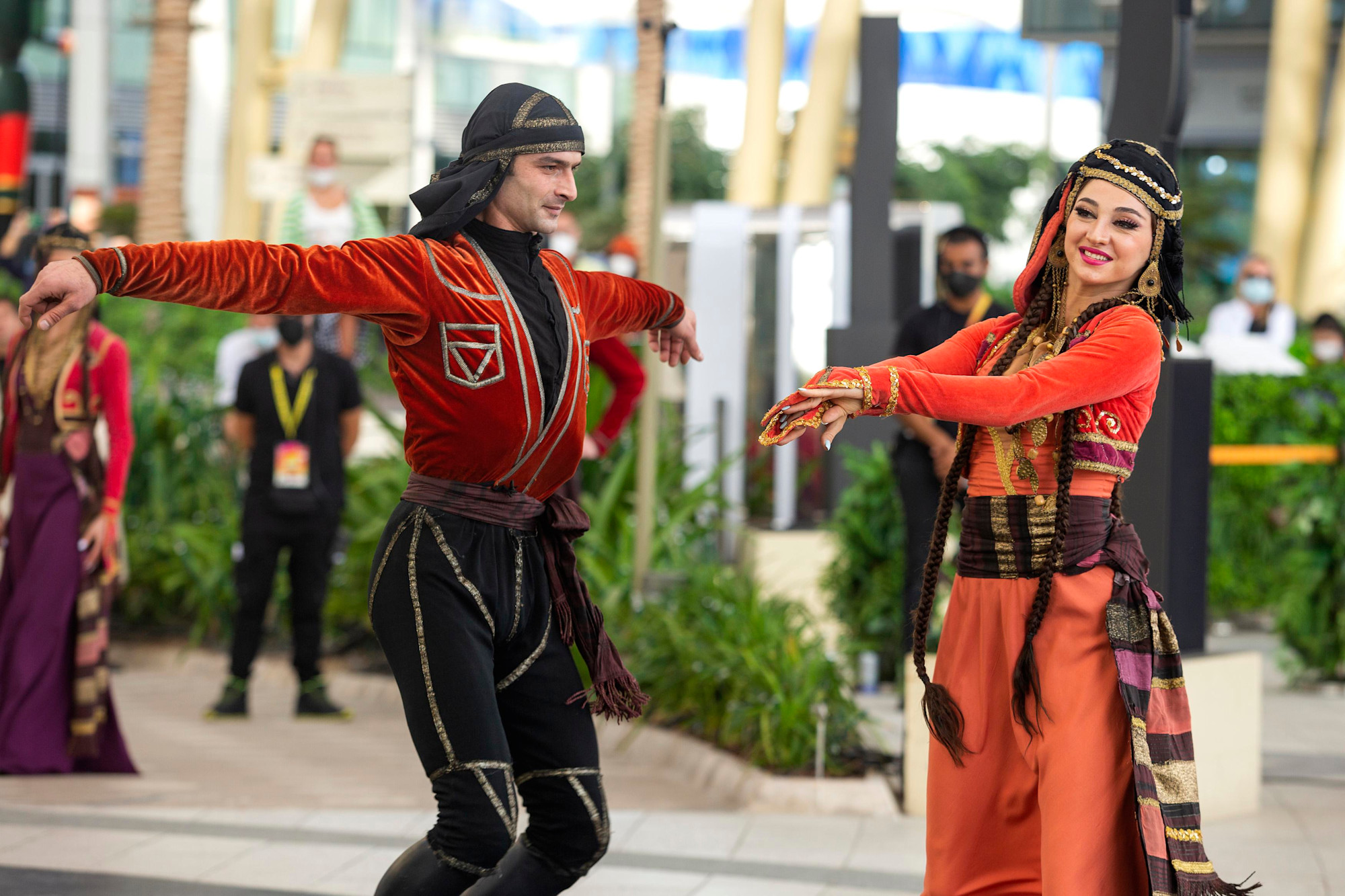 Cultural performance during Georgia National Day Ceremony at Al Wasl m28301