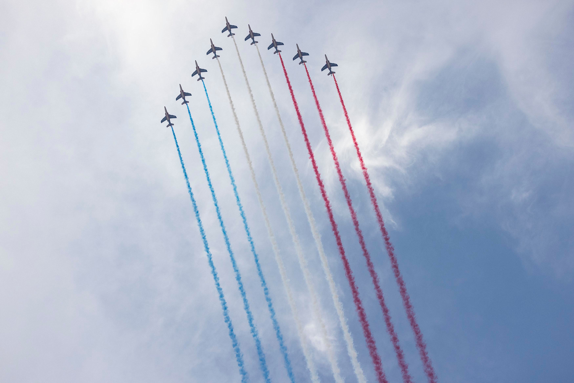 A Flypast during the National & Honour Day Ceremony of France - Natdayhighlights m1940