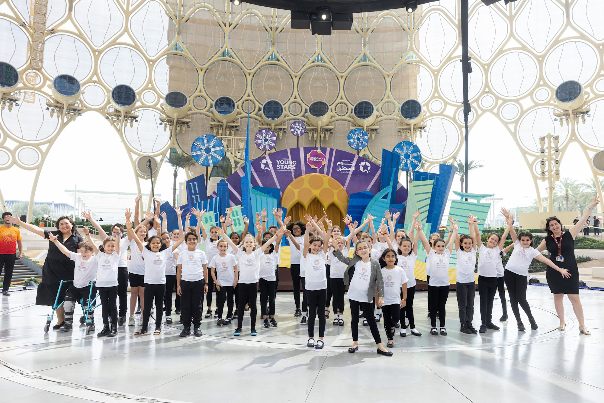Expo Young Stars Performance by Victory Heights Primary School, Dubai at Al Wasl Stage m53058