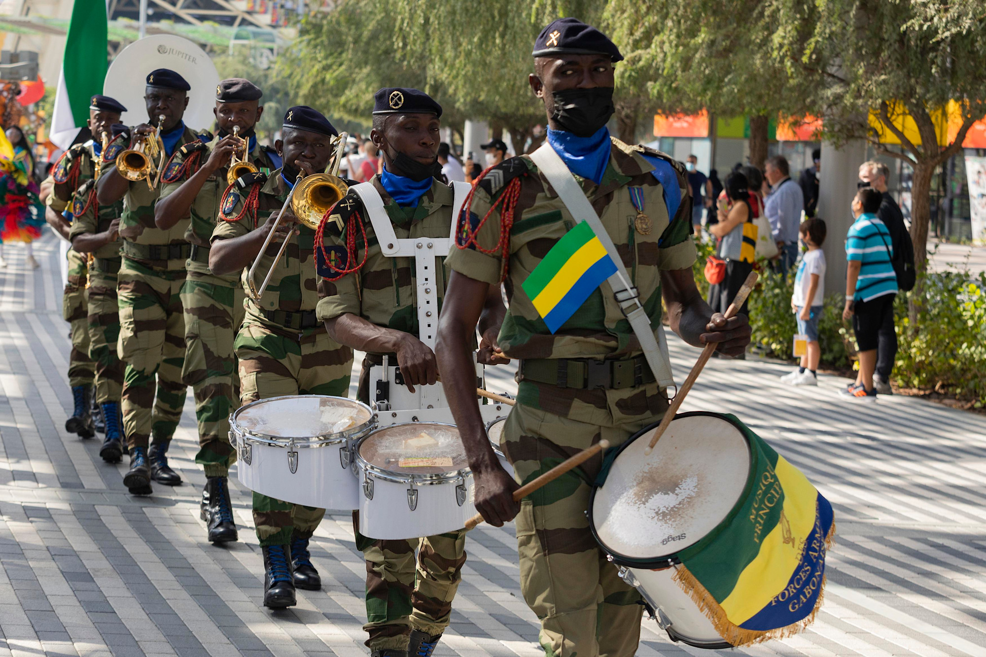 Gabon National Day Parade m17712