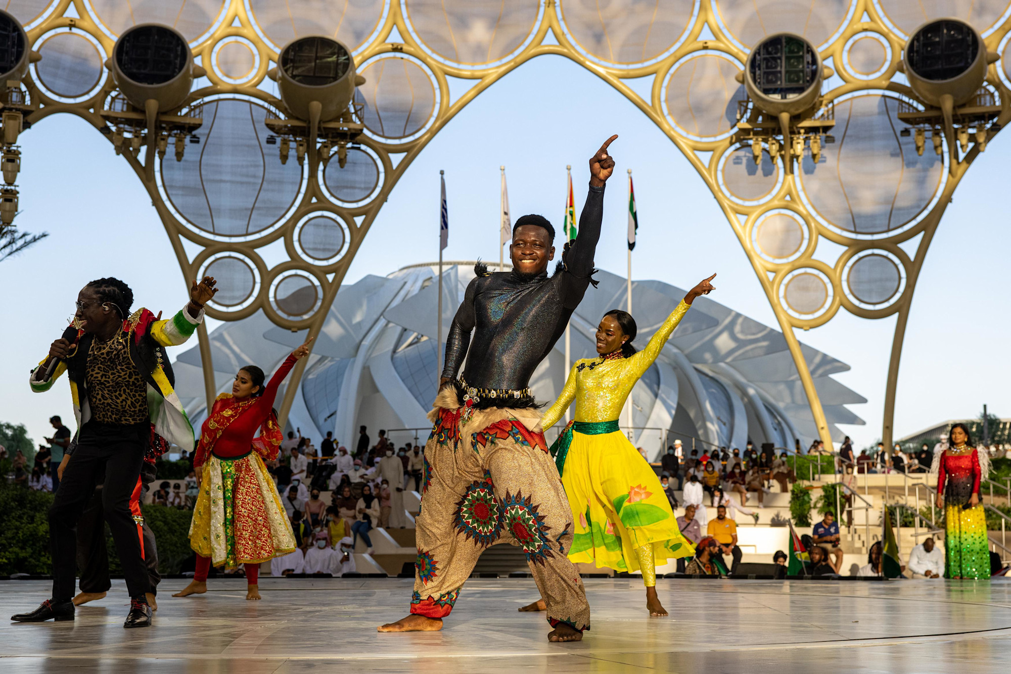 Guyana National Day cultural performance in Al Wasl m5137