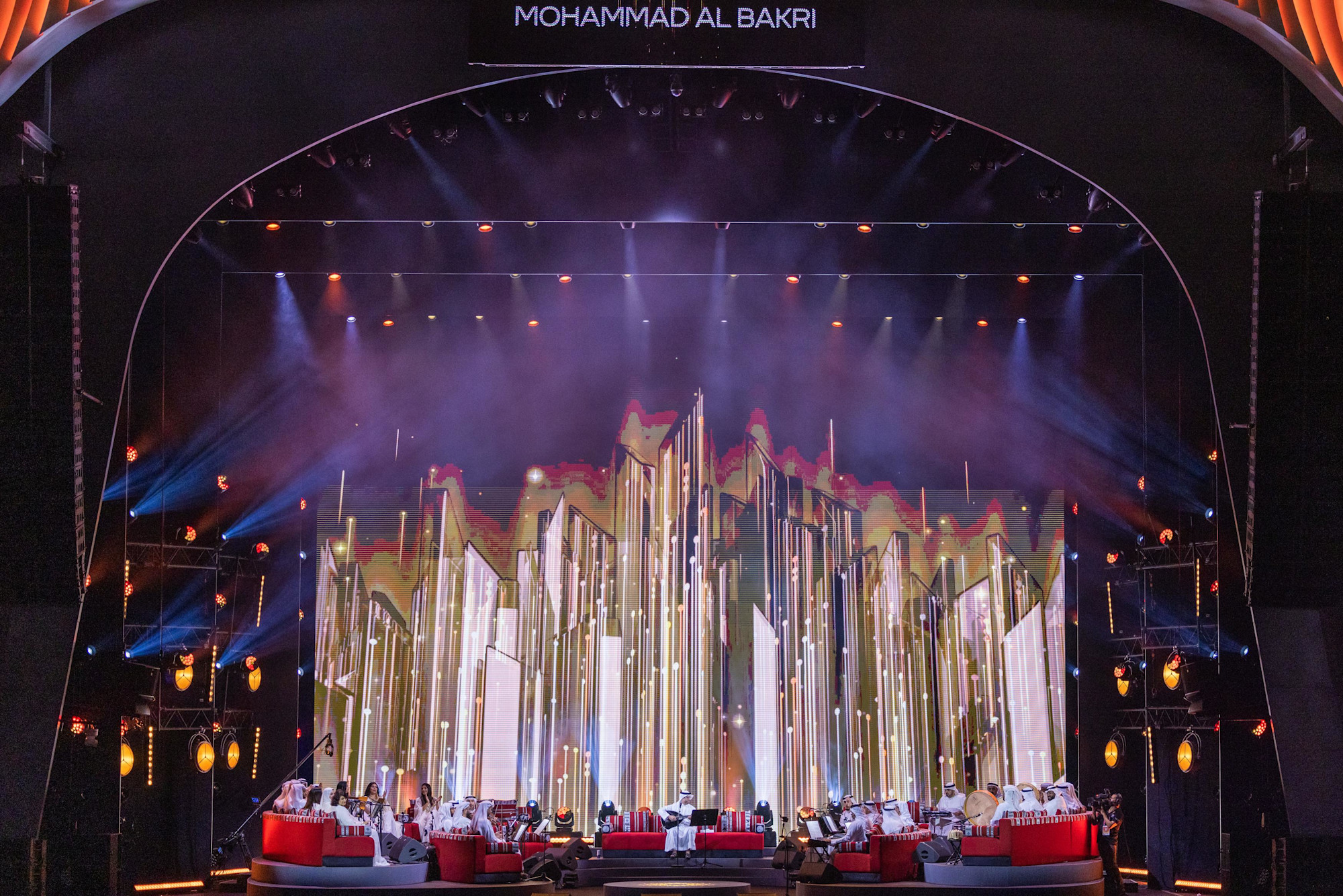Mohammad Al Bakri performs during Jalsat at Jubilee Stage m18173