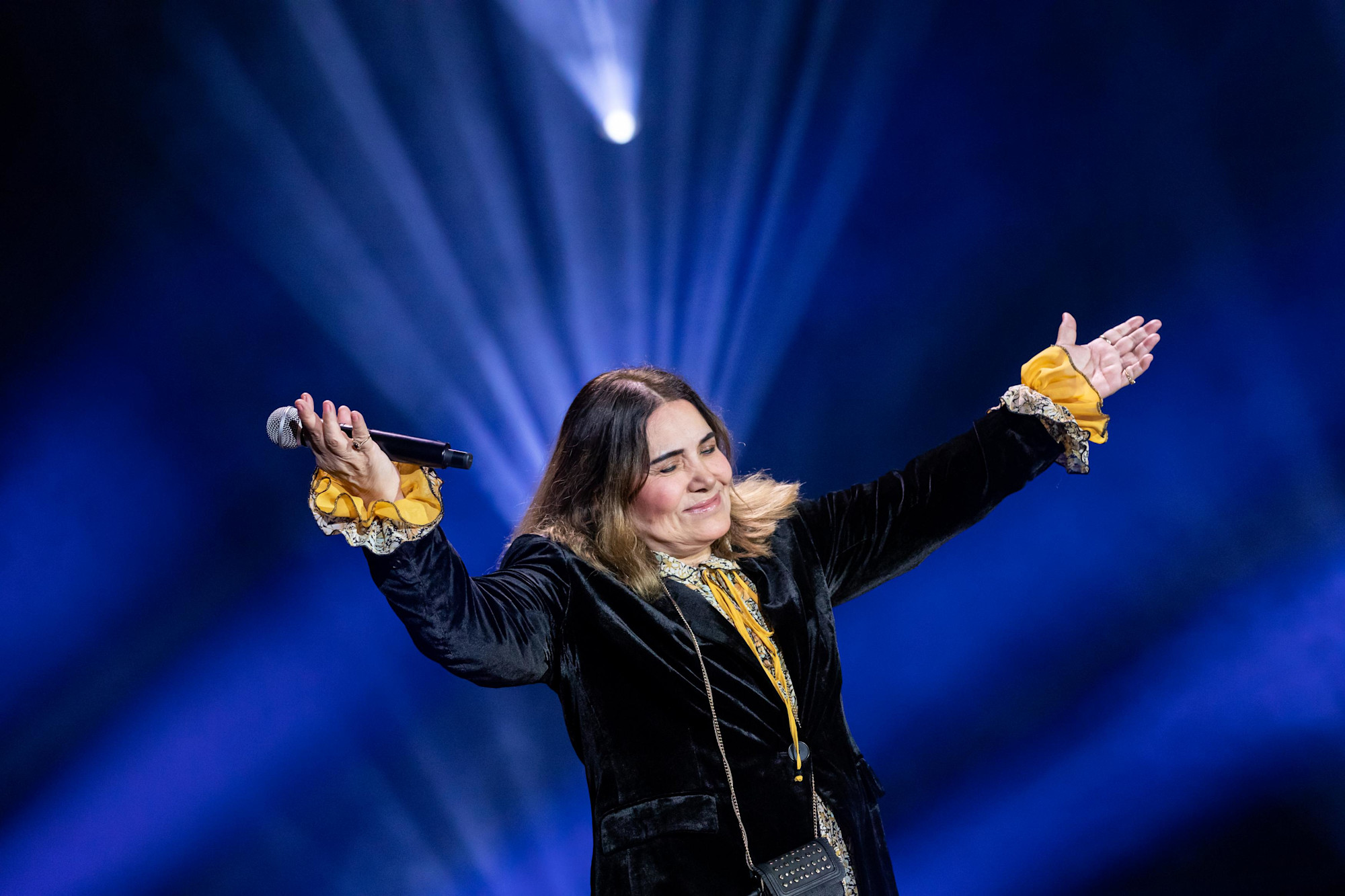 Tania Libertad performs at Jubilee Stage m38075