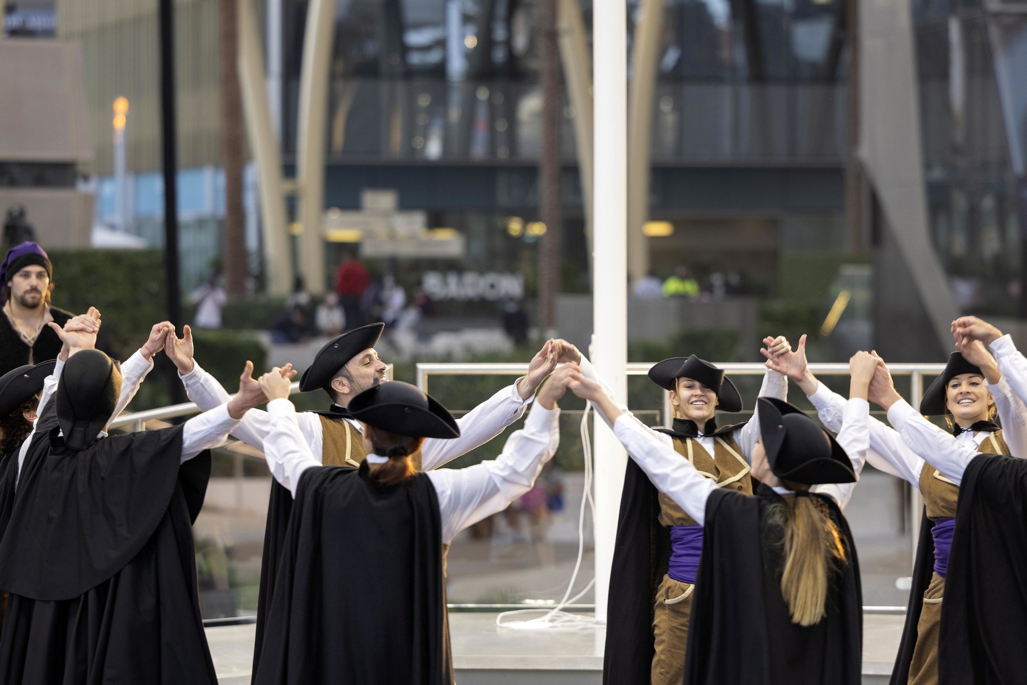 Cultural performance during the Andorra National Day Ceremony at Al Wasl m39669