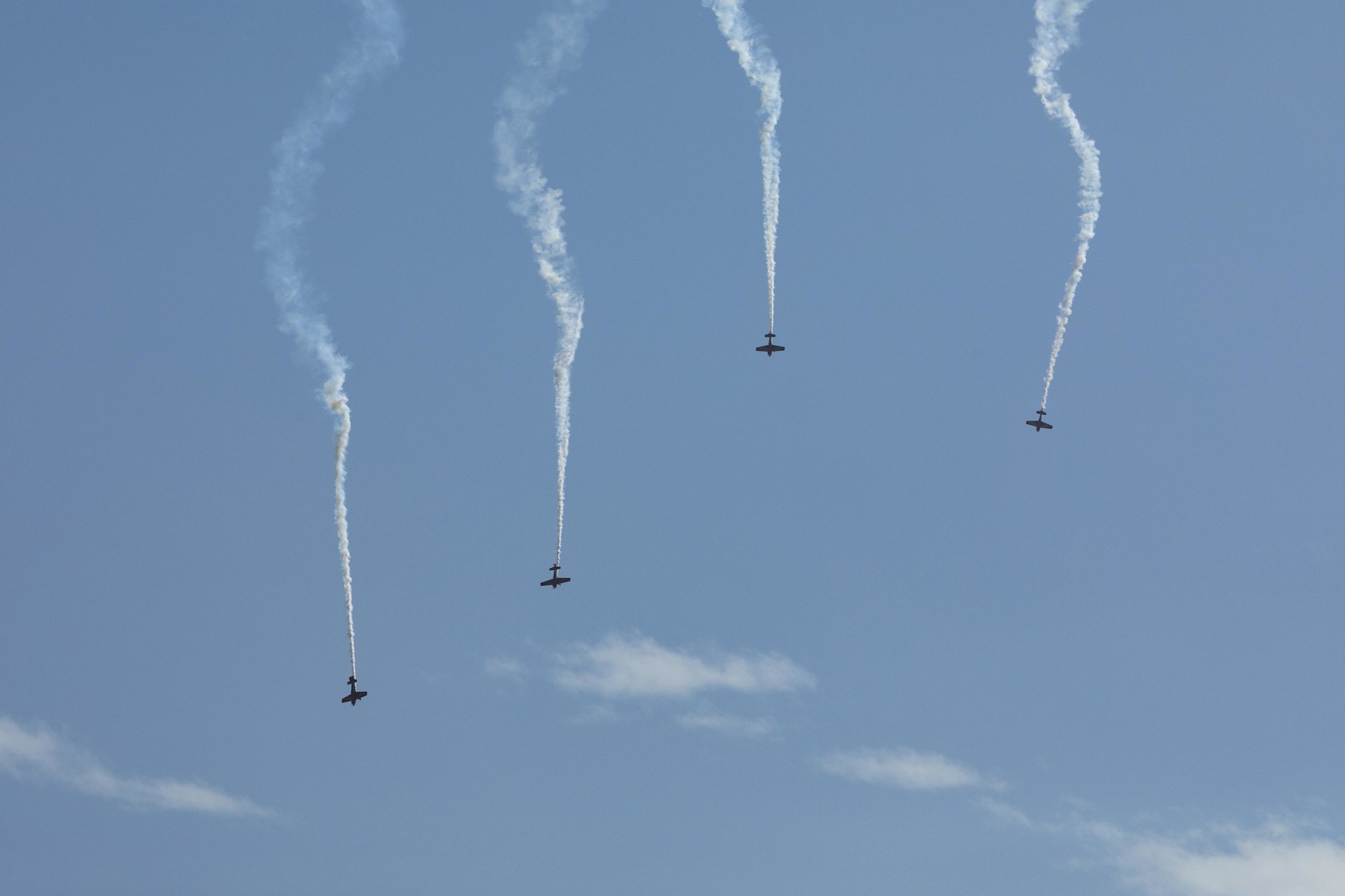 Air Show by the Green March Moroccan Patrol during Morocco National Day m27646