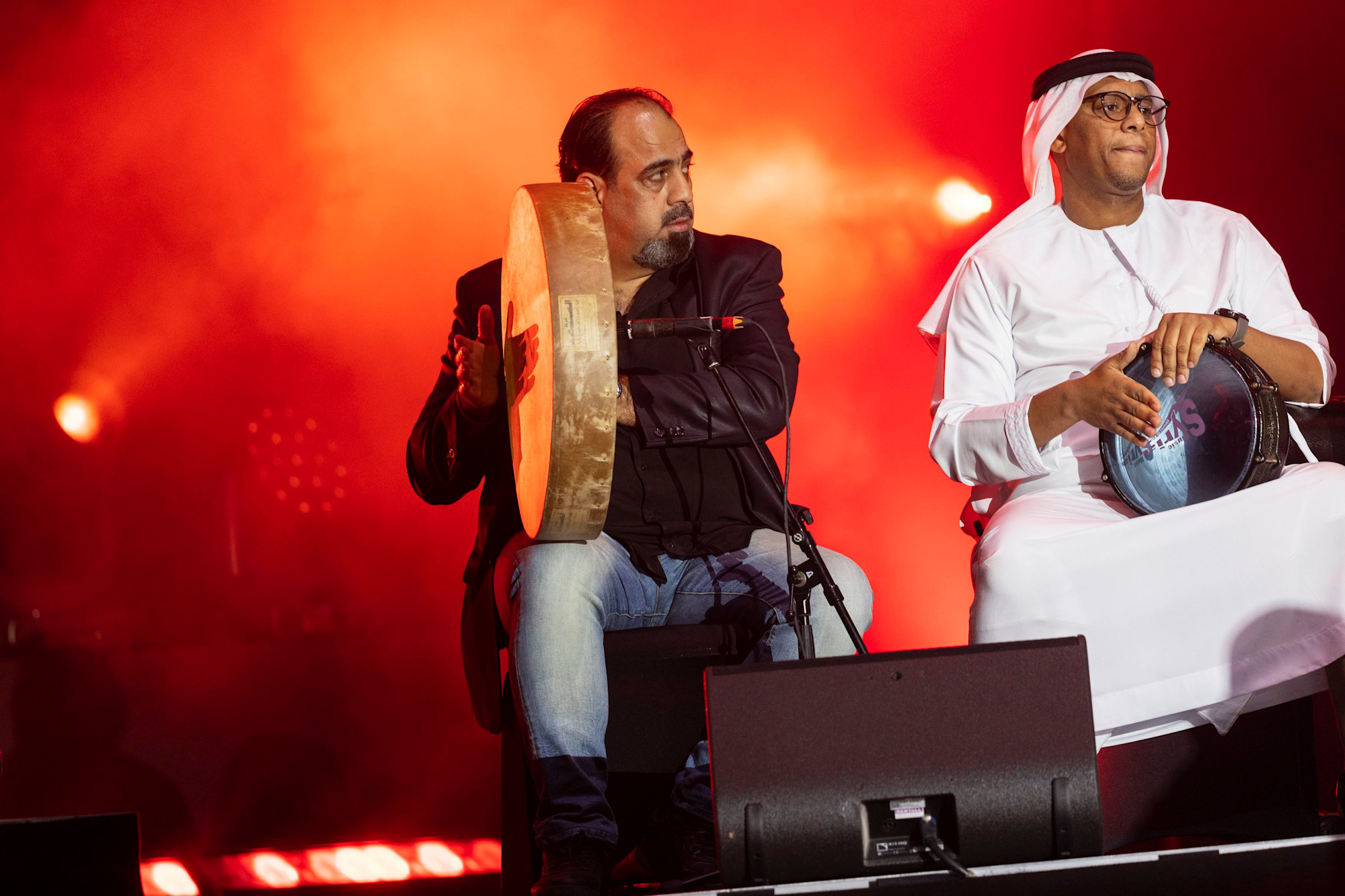 Jassim Mohammed performs at Jubilee Stage m37098
