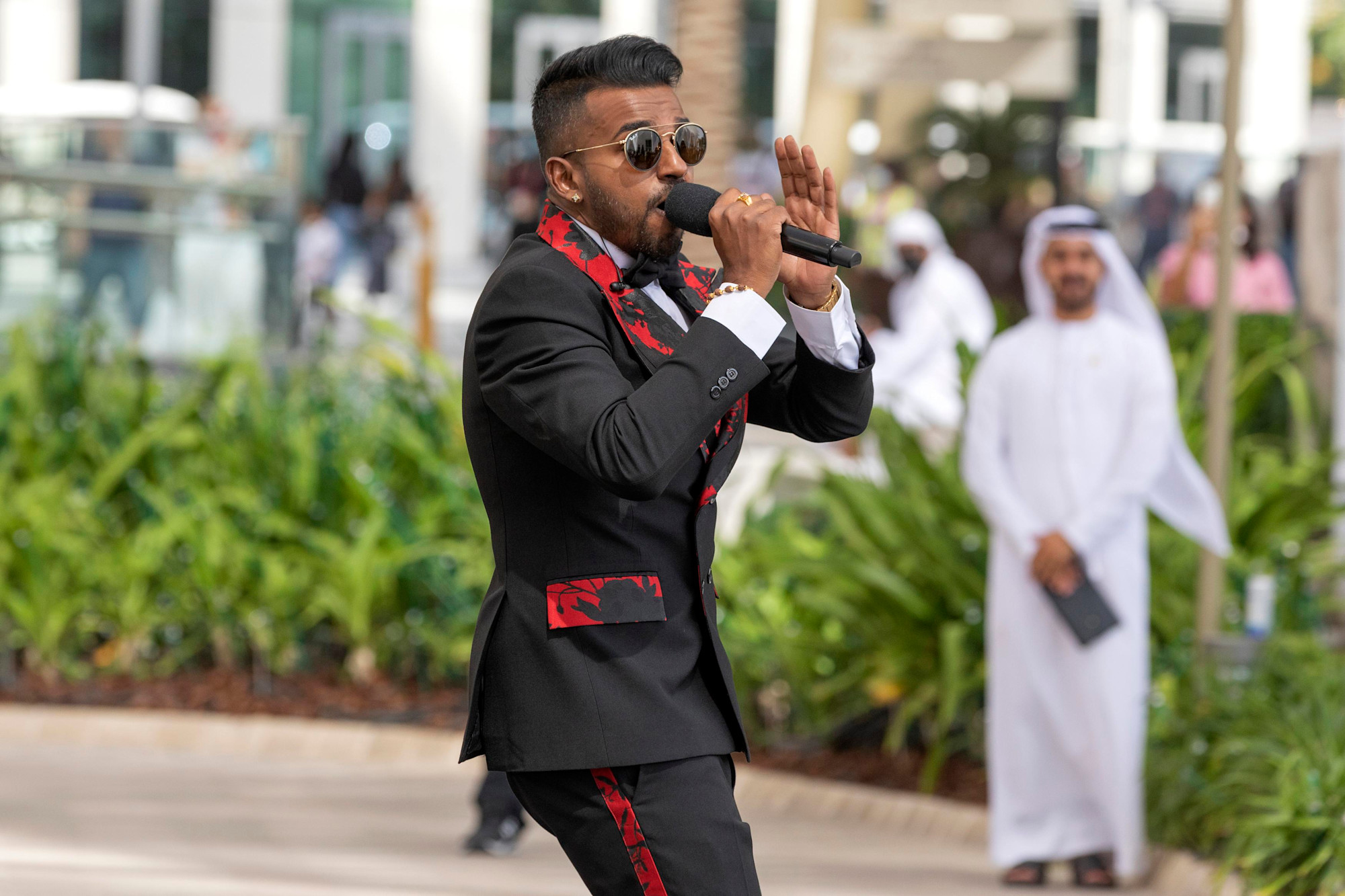 Cultural performance during the Trinidad and Tobago National Day Ceremony at Al Wasl m61455