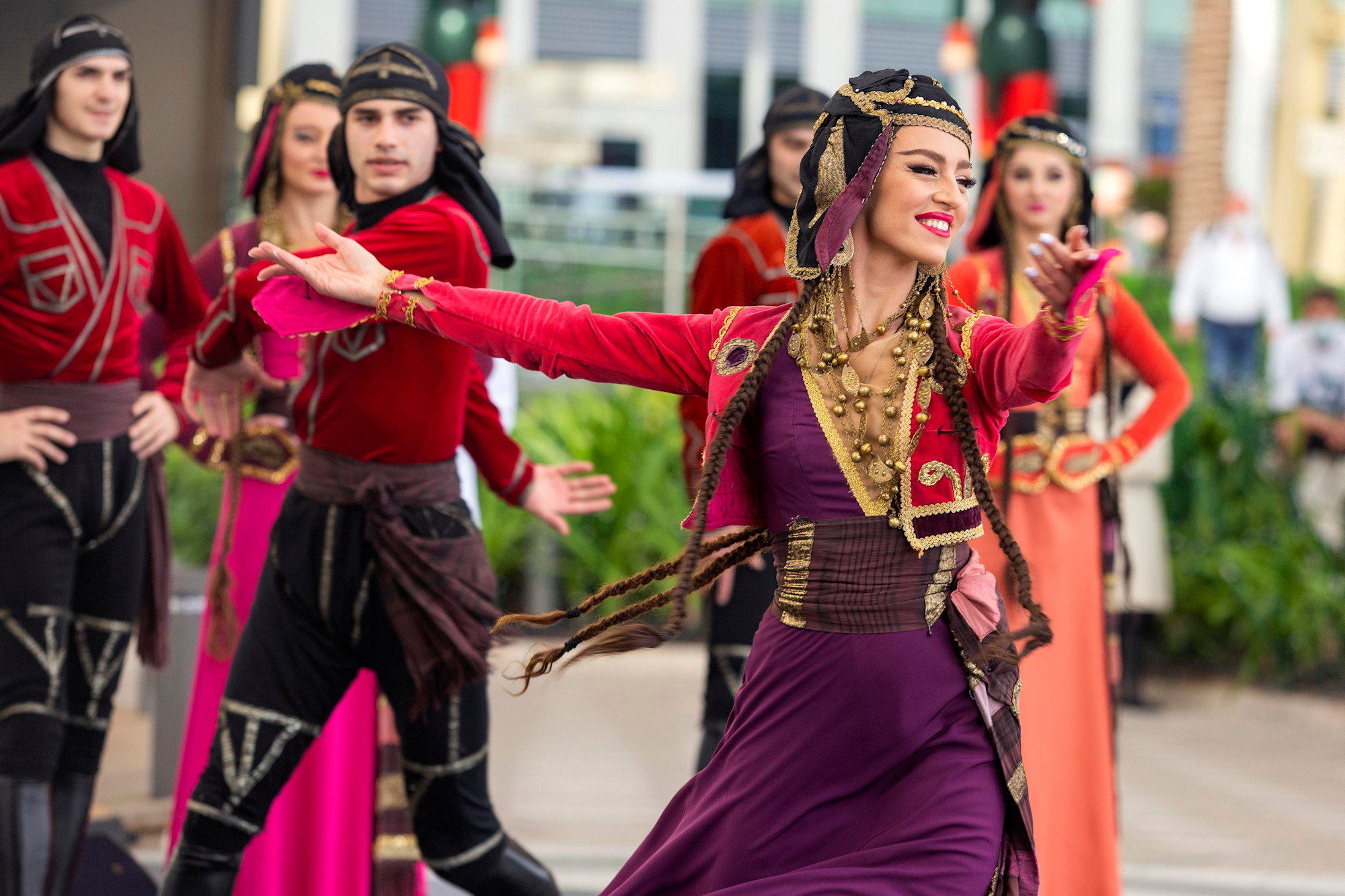 Cultural performance during Georgia National Day Ceremony at Al Wasl m28311