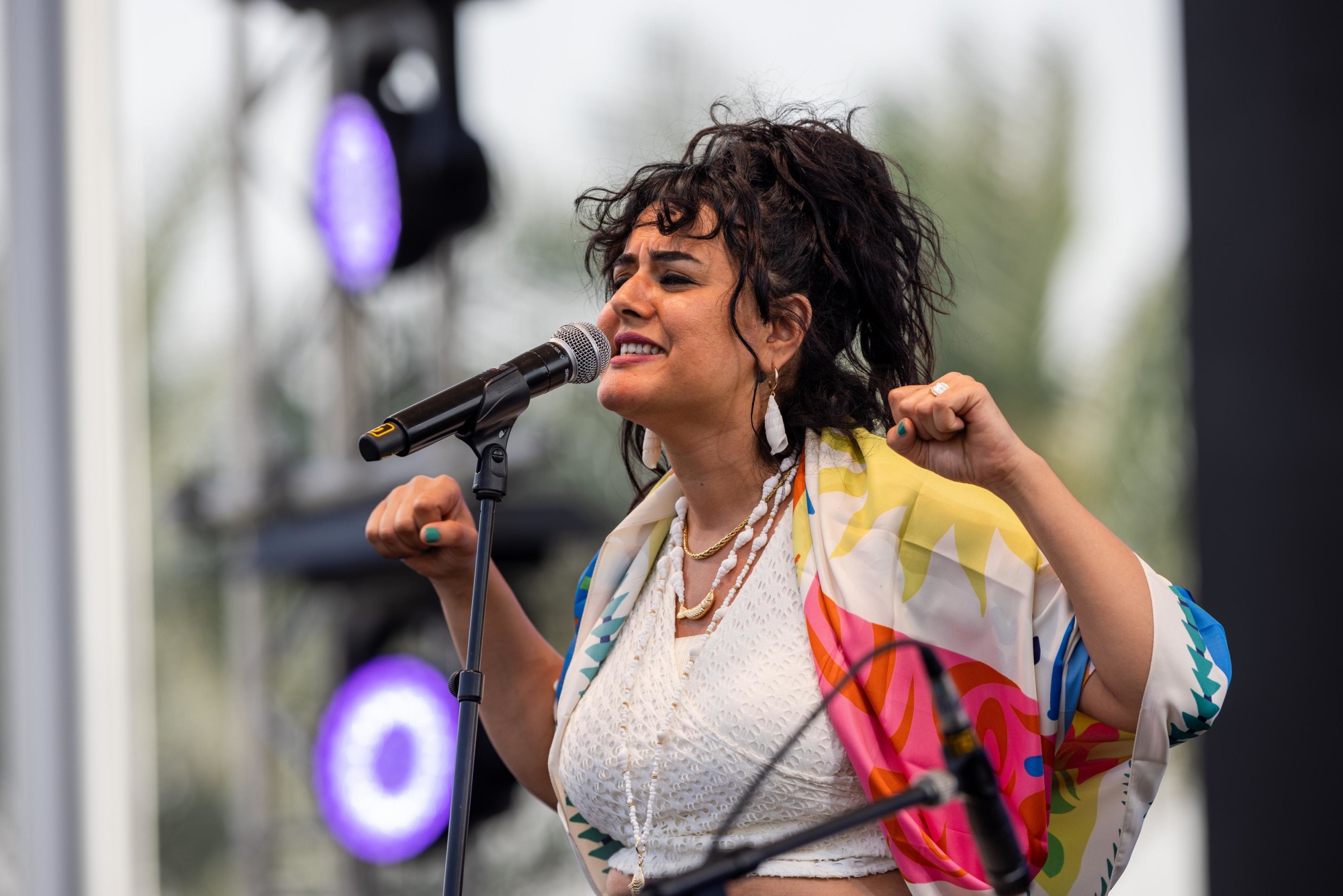 Dina El Wedidi performs during We, The Women Festival at Festival Garden m60032