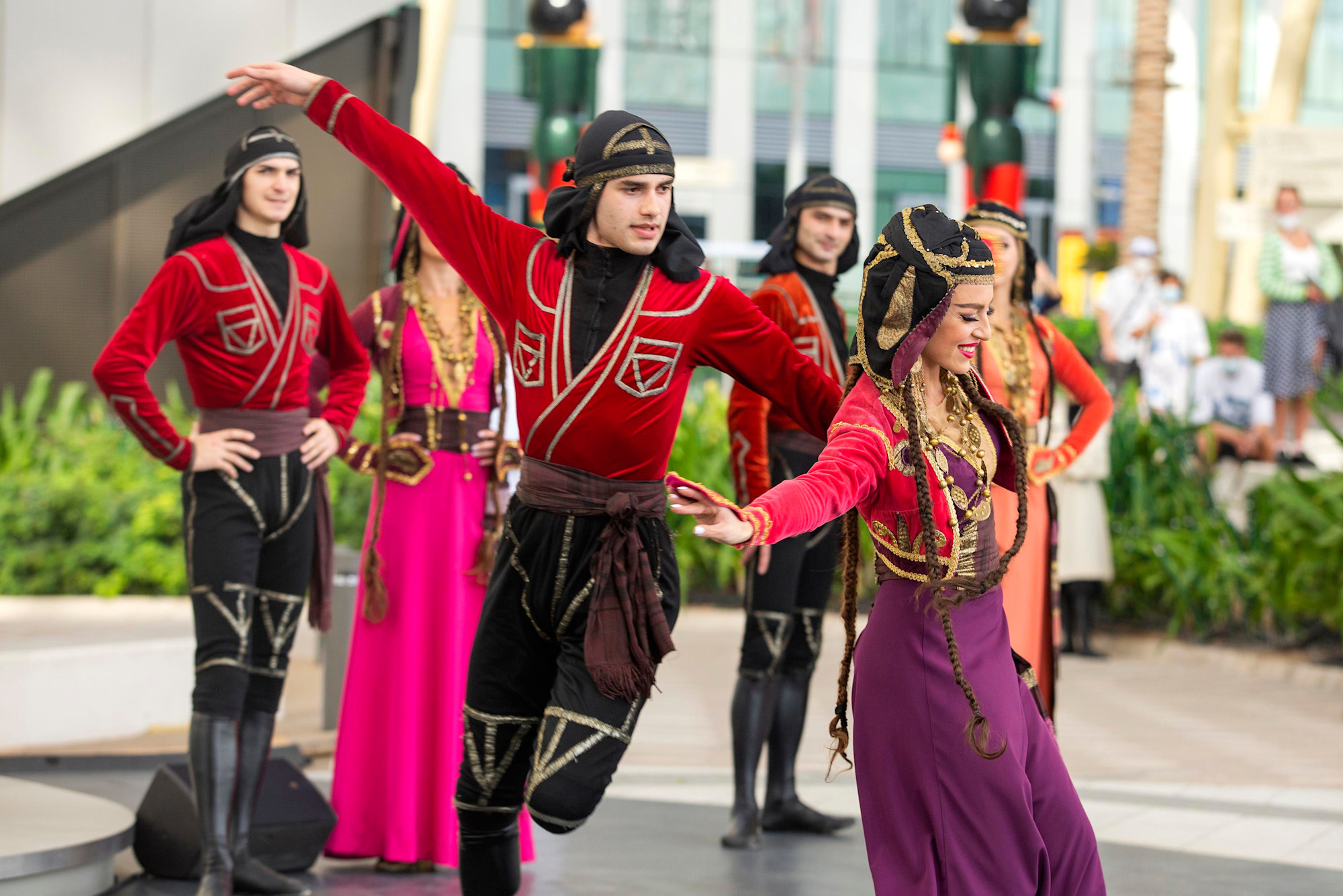 Cultural performance during Georgia National Day Ceremony at Al Wasl m28309