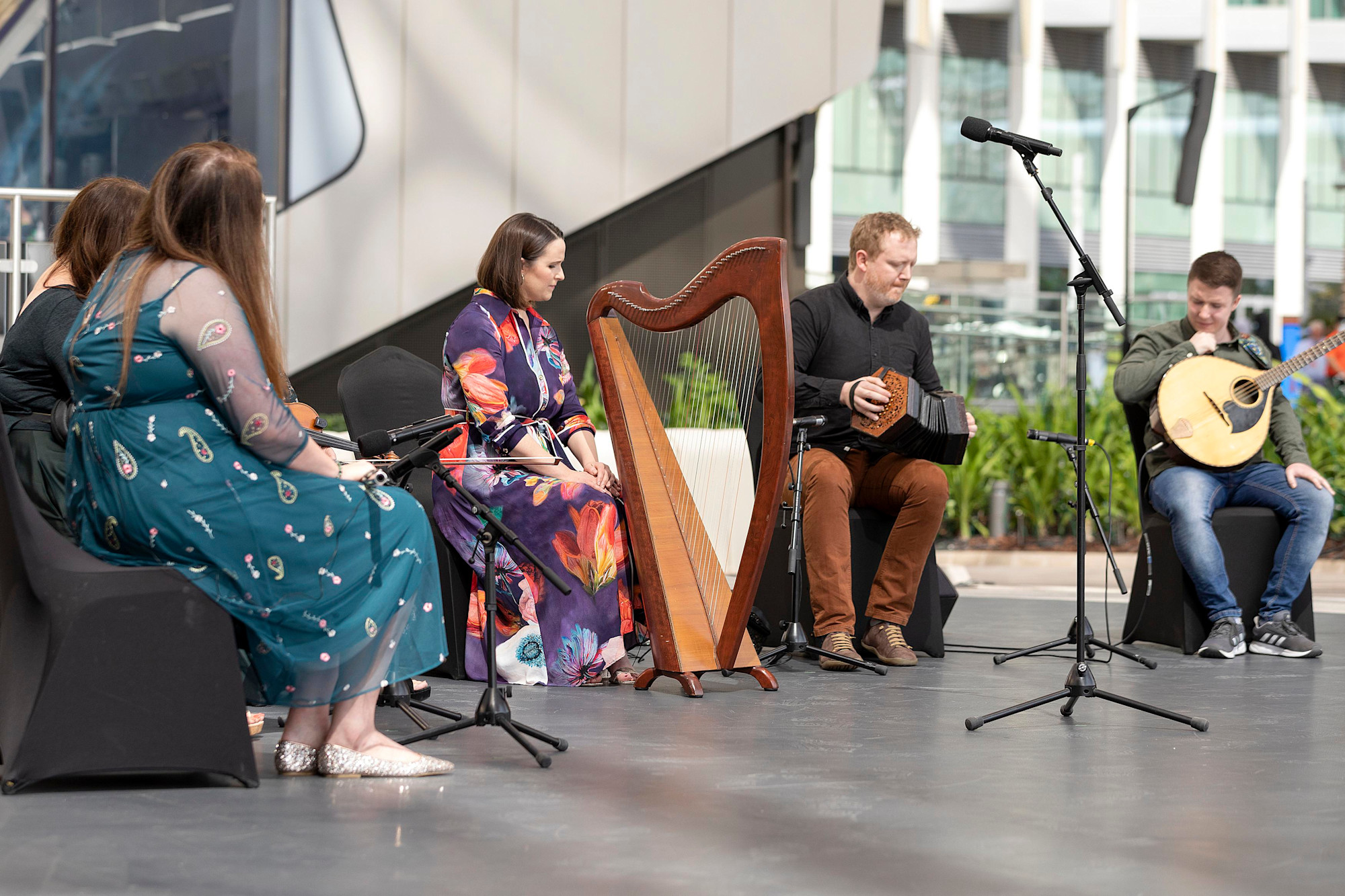 Cultural performance during the Ireland National Day Ceremony at Al Wasl m64284