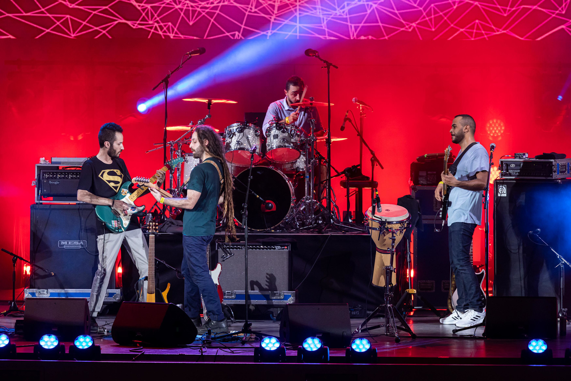 Late Nights performance by Massar Egbari with Orkesta Mendoza and Abaital m5922