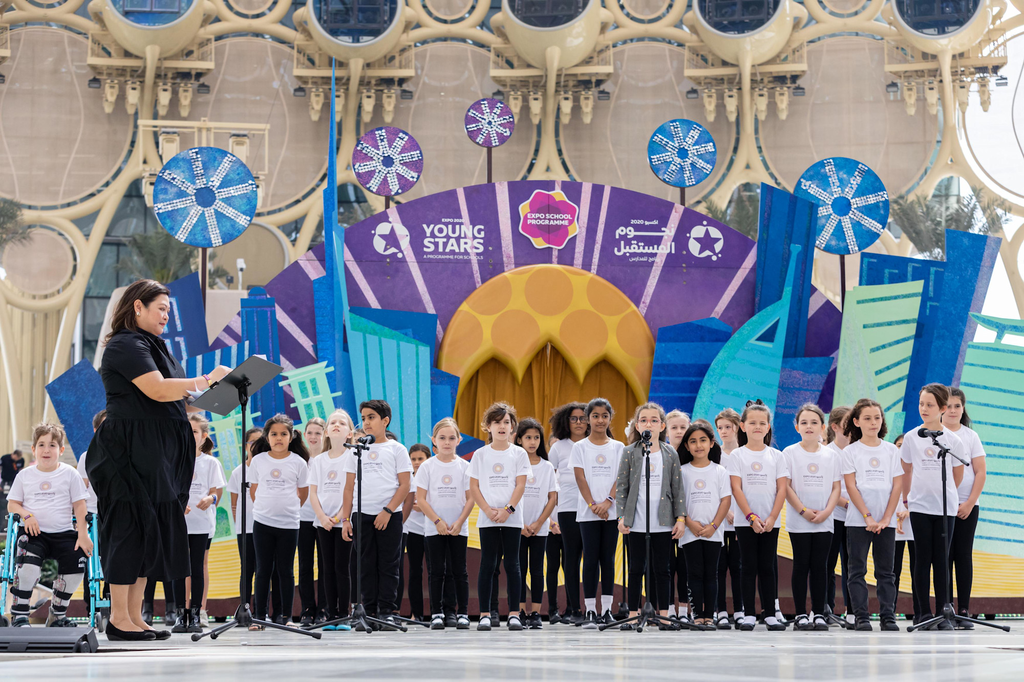 Expo Young Stars Performance by Victory Heights Primary School, Dubai at Al Wasl Stage m53048