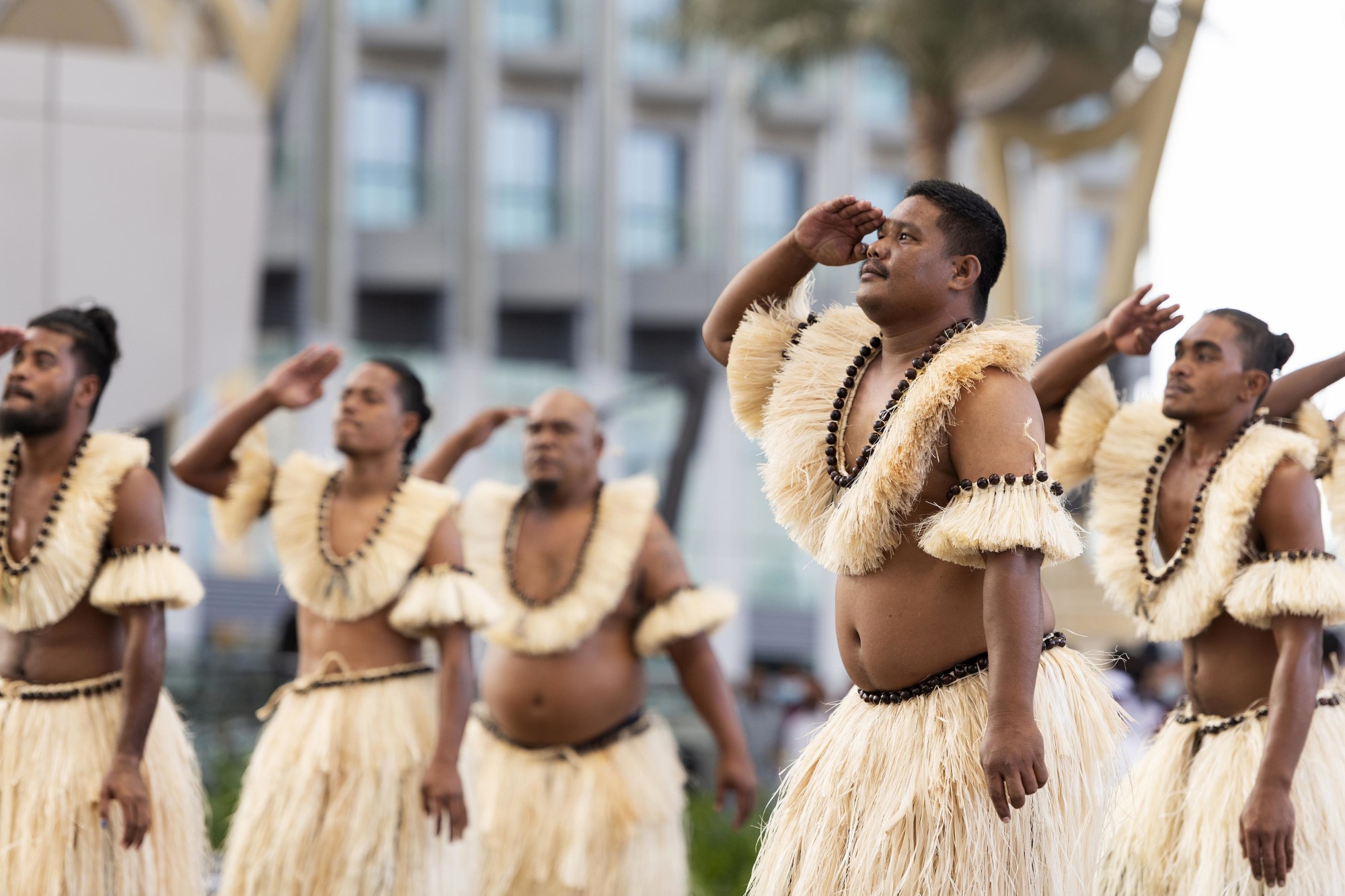 Cultural performance during the Marshall Islands National Day Ceremony at Al Wasl m69993