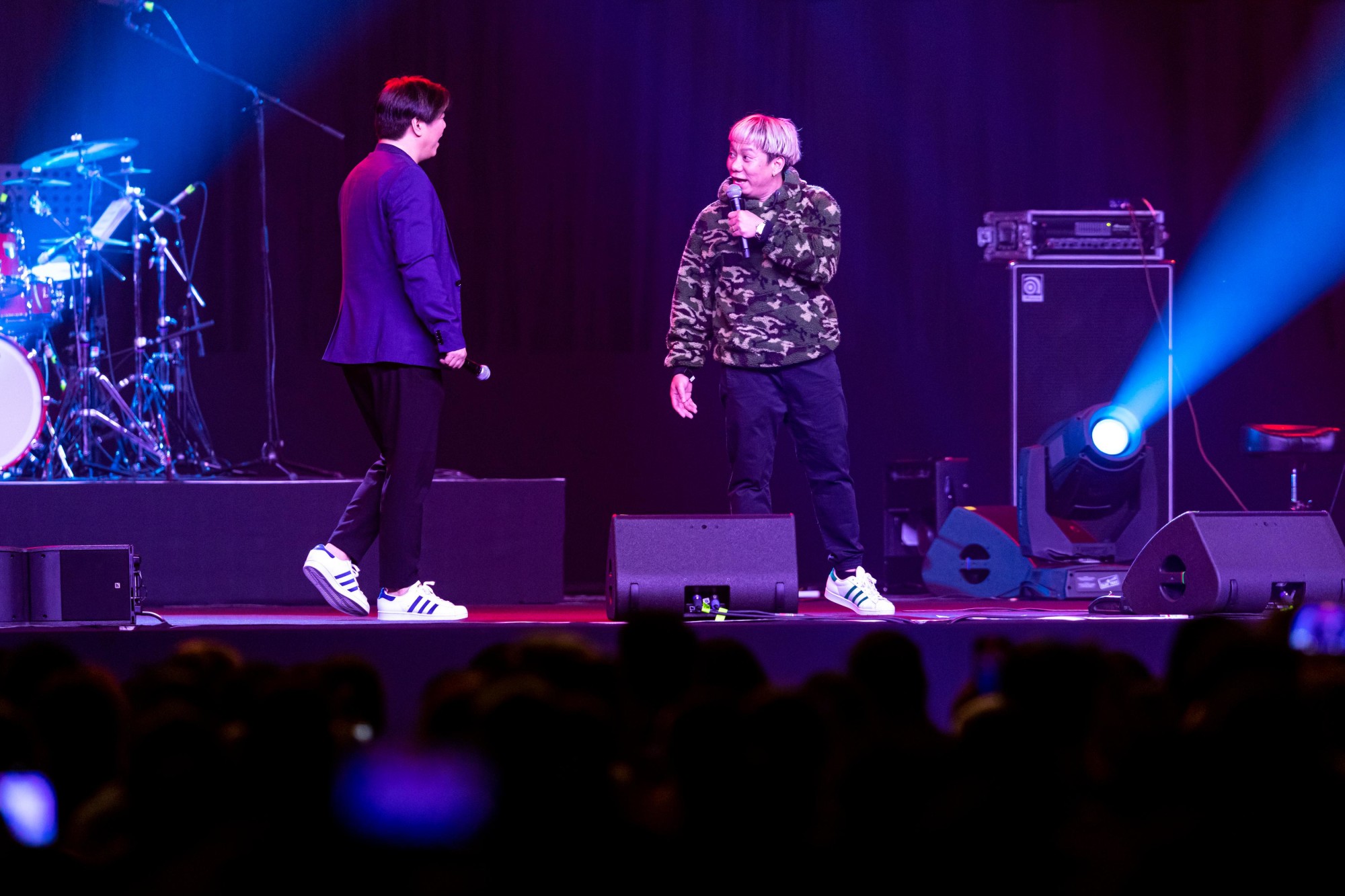 MC Muah and Lassy performs at DEC Arena m52390
