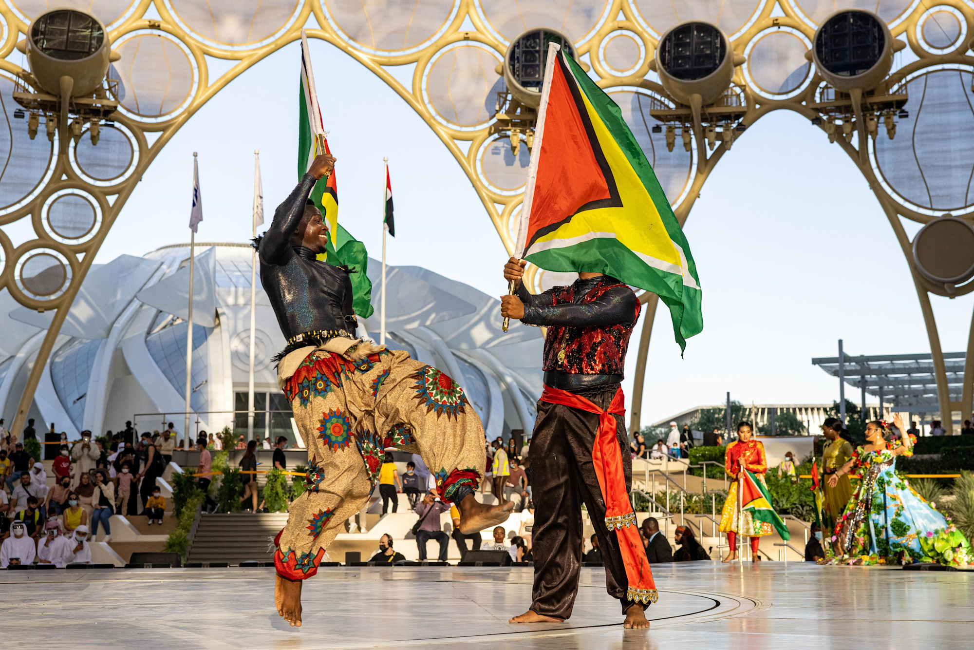 Guyana National Day cultural performance in Al Wasl m5131