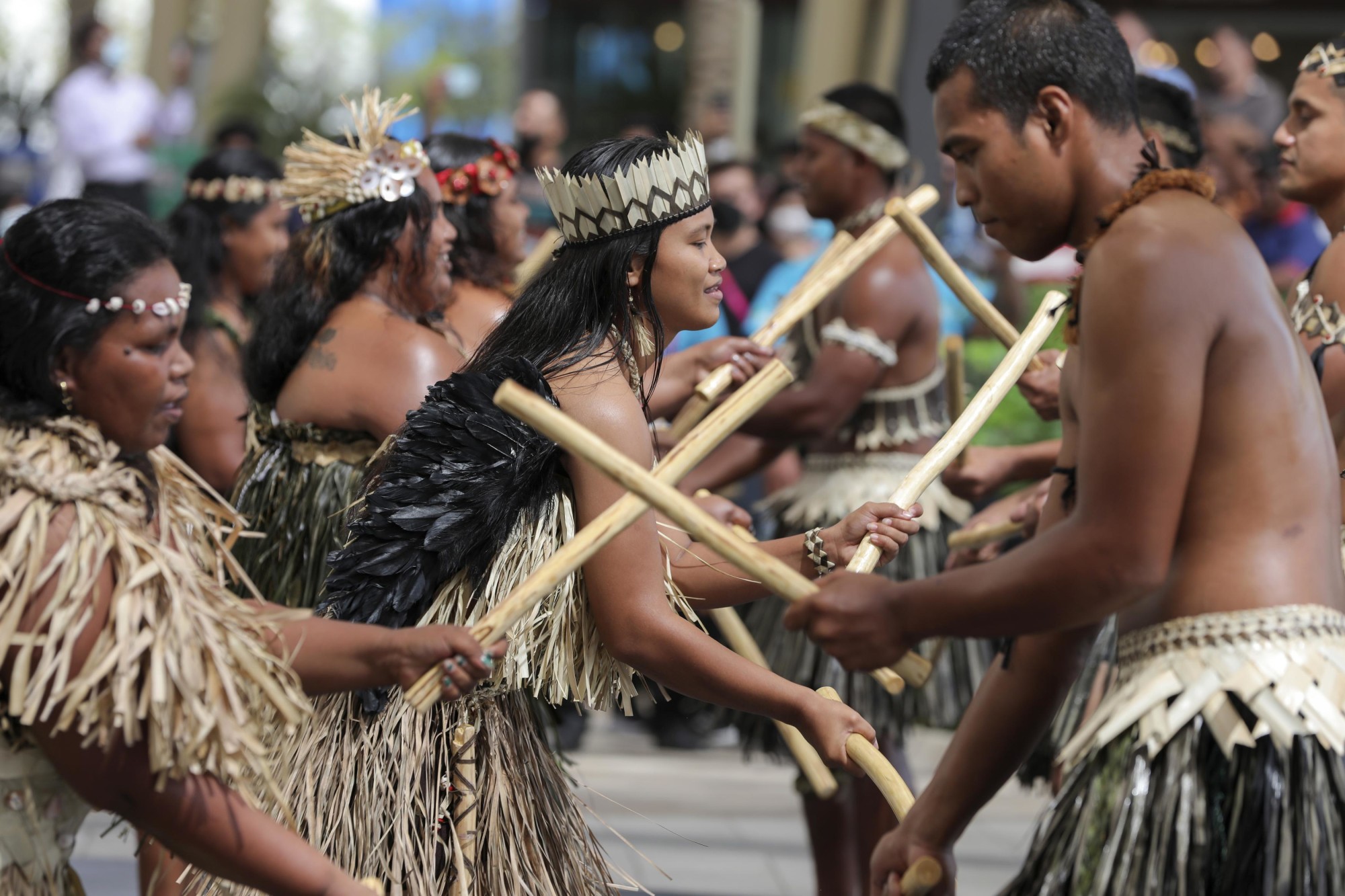 Cultural performance during the Nauru National Day Ceremony at Al Wasl m69740