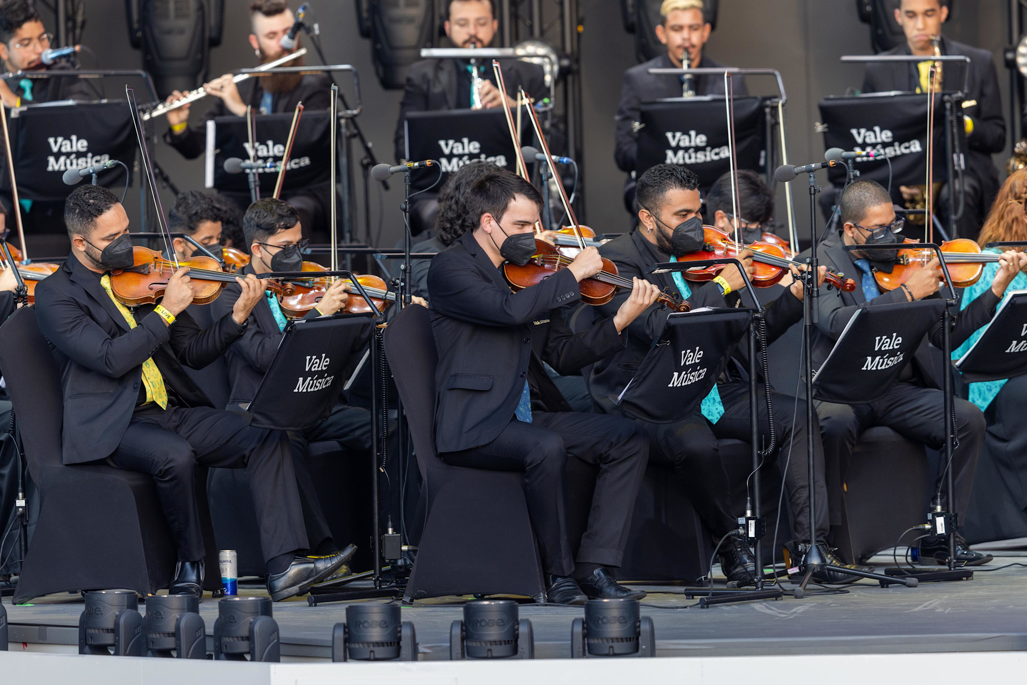 Brazilian Youth Orchestra - Vale Musica performance at Dubai Millennium Amphitheatre m52244