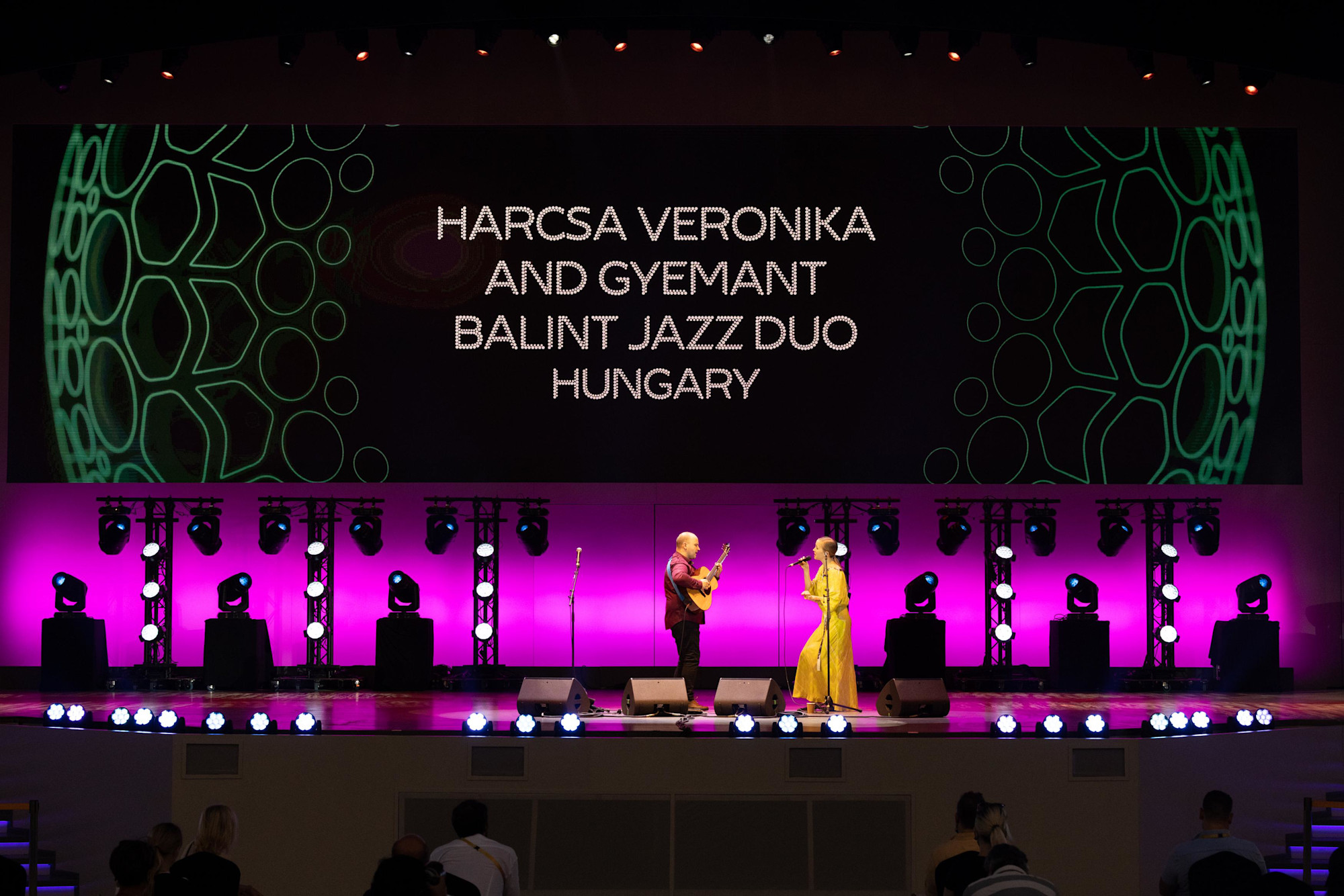Jazz duo Harcsa Veronika and Gyemant Balint m6252