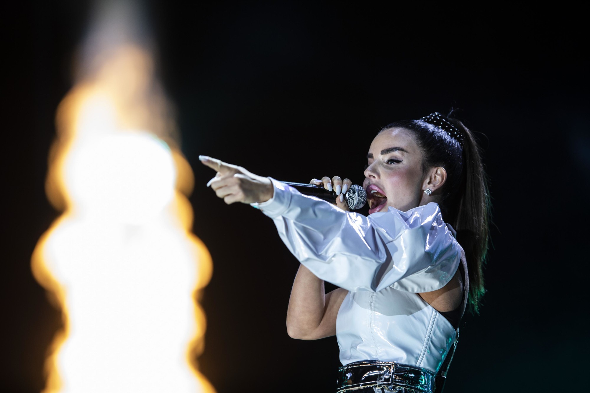 Julia Volkova performs during Moscow Night at Jubilee Stage m16916