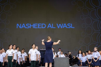 School choirs perform ‘Nasheed Al Wasl’ at Jubilee Stage m66547