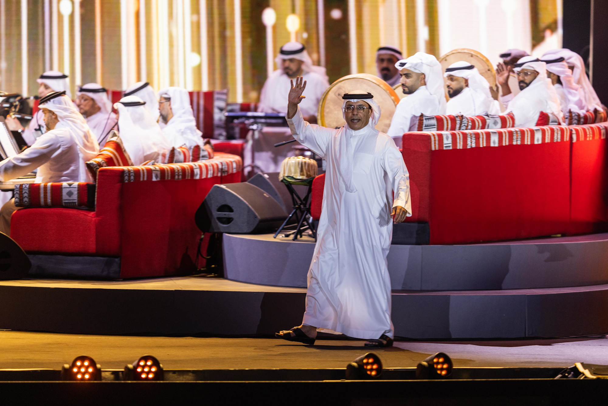 Mohammad Al Bakri performs during Jalsat at Jubilee Stage m18152