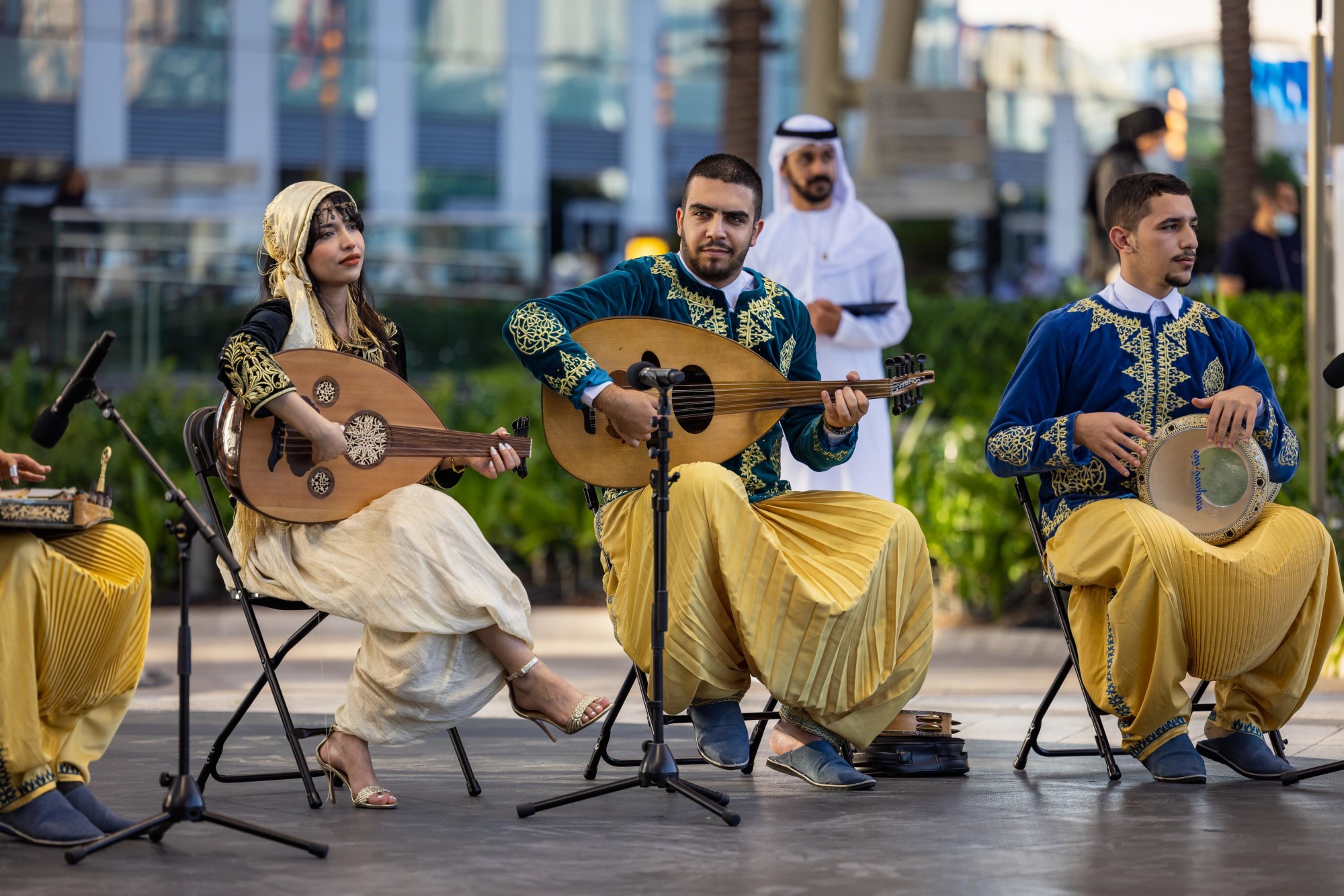 Cultural performance during Algeria National Day Ceremony at Al Wasl Plaza m10456