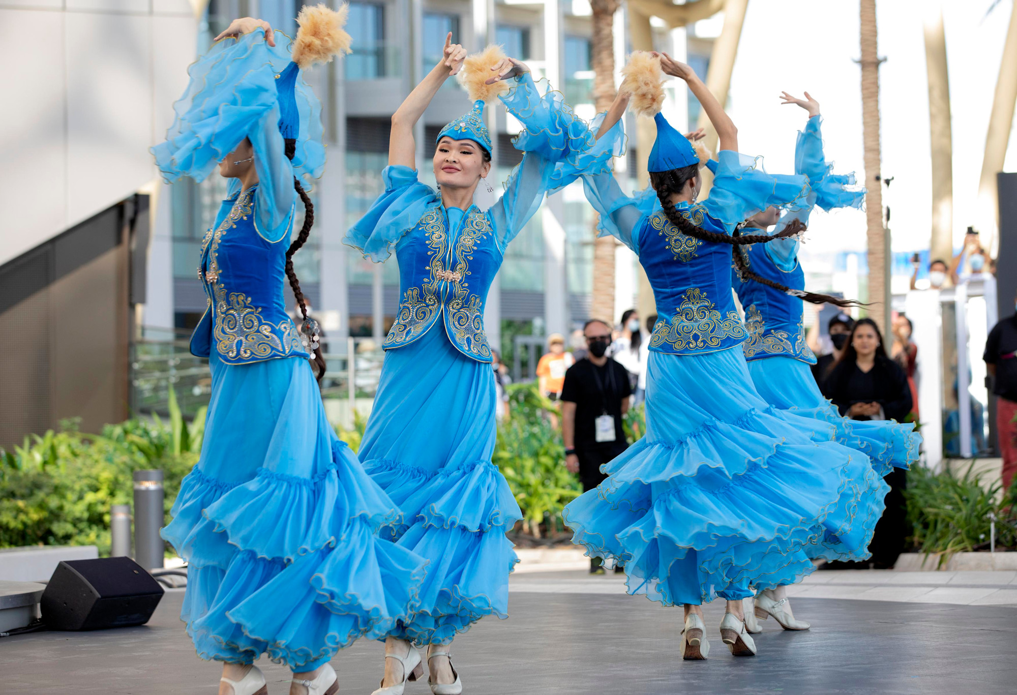 Dance performance during Kazakhstan National Day at Al Wasl m15161