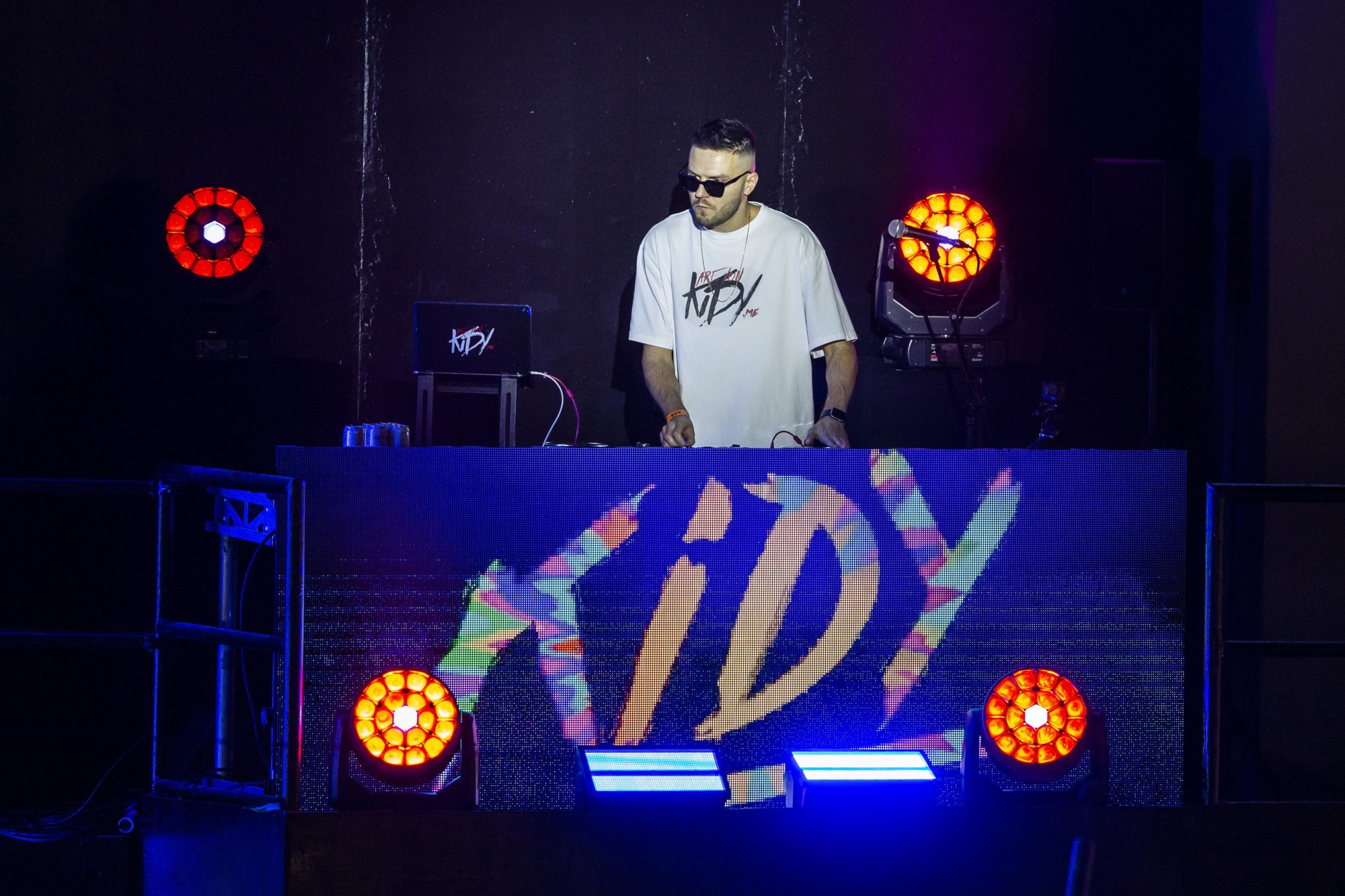DJ KIDY performs during Moscow Night at Jubilee Stage m16929