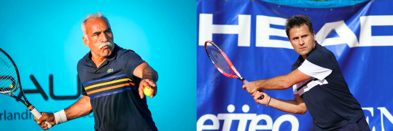 Expo 2020 Dubai Tennis Week: Mansour Bahrami vs Fabrice Santoro