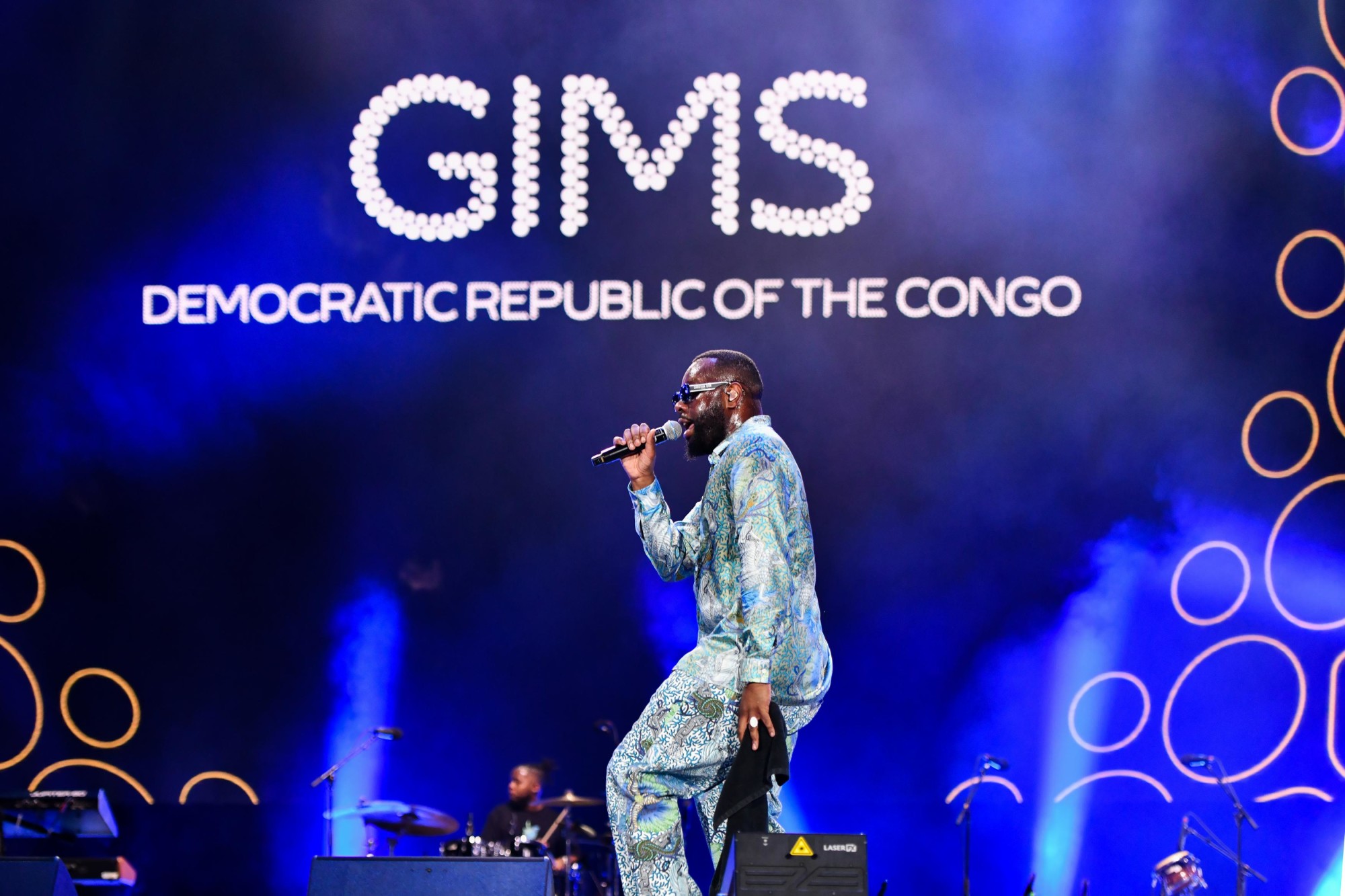 Gims performs during The Night of the Democratic Republic of Congo at Jubilee Stage m67601