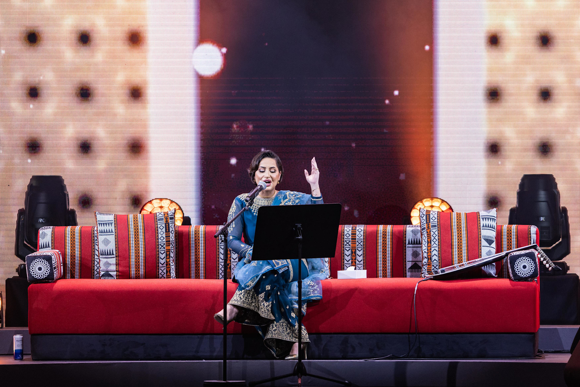Mashael performs during Jalsat at Jubilee Stage m18136