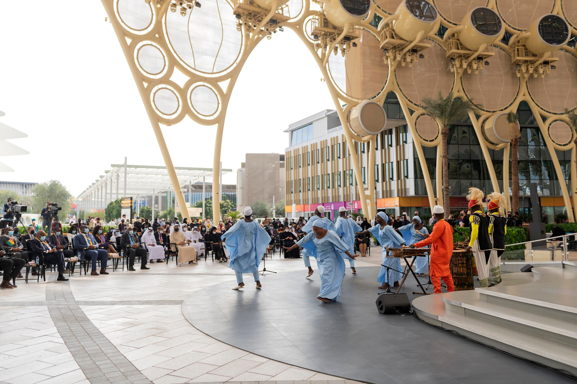 Cultural Performance during the Guinea National Day Ceremony at Al Wasl m48408