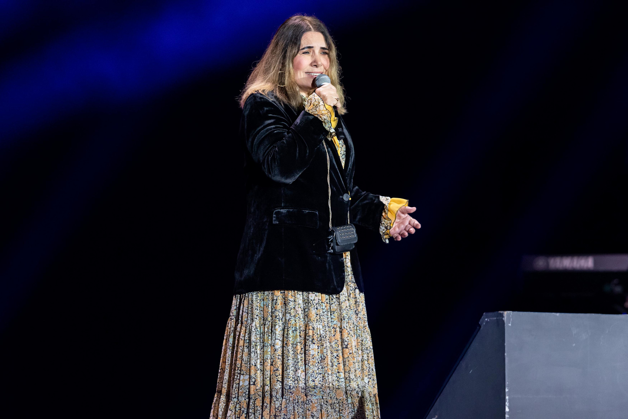 Tania Libertad performs at Jubilee Stage m38078